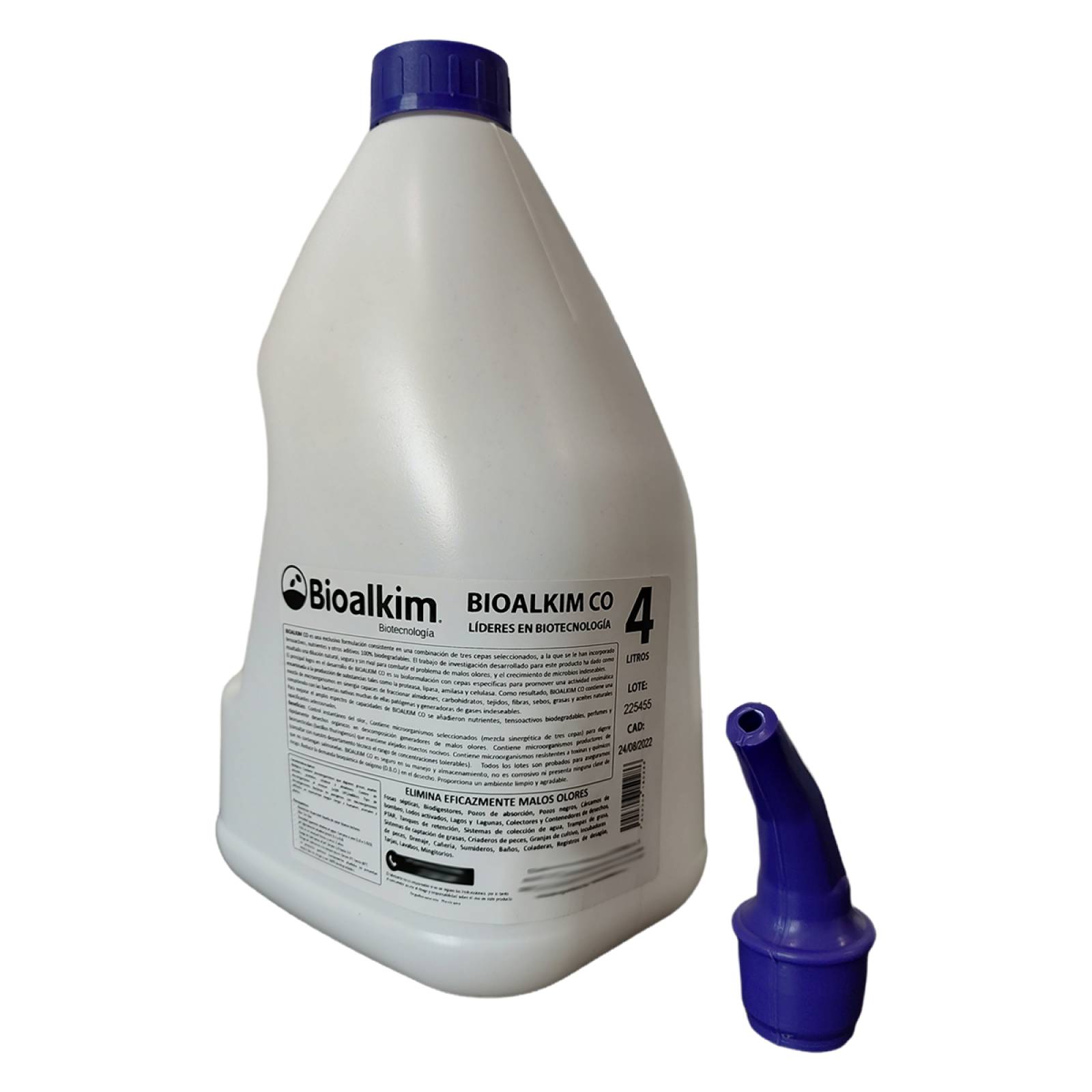 4Lt - Bacterias Tratamiento Aguas Residuales, Ptar, Lagunas Oxidacion 