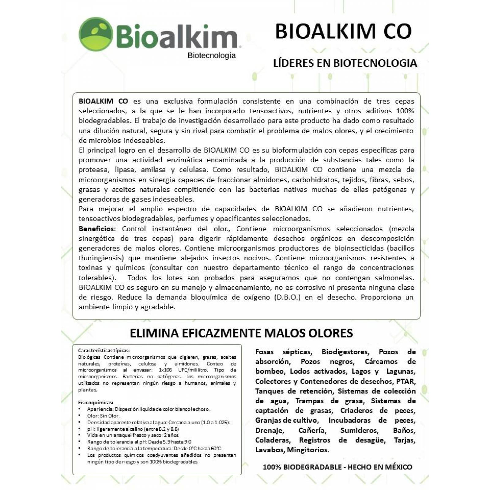 1Lt - Bacterias Tratamiento Aguas Residuales, Ptar, Lagunas Oxidacion 