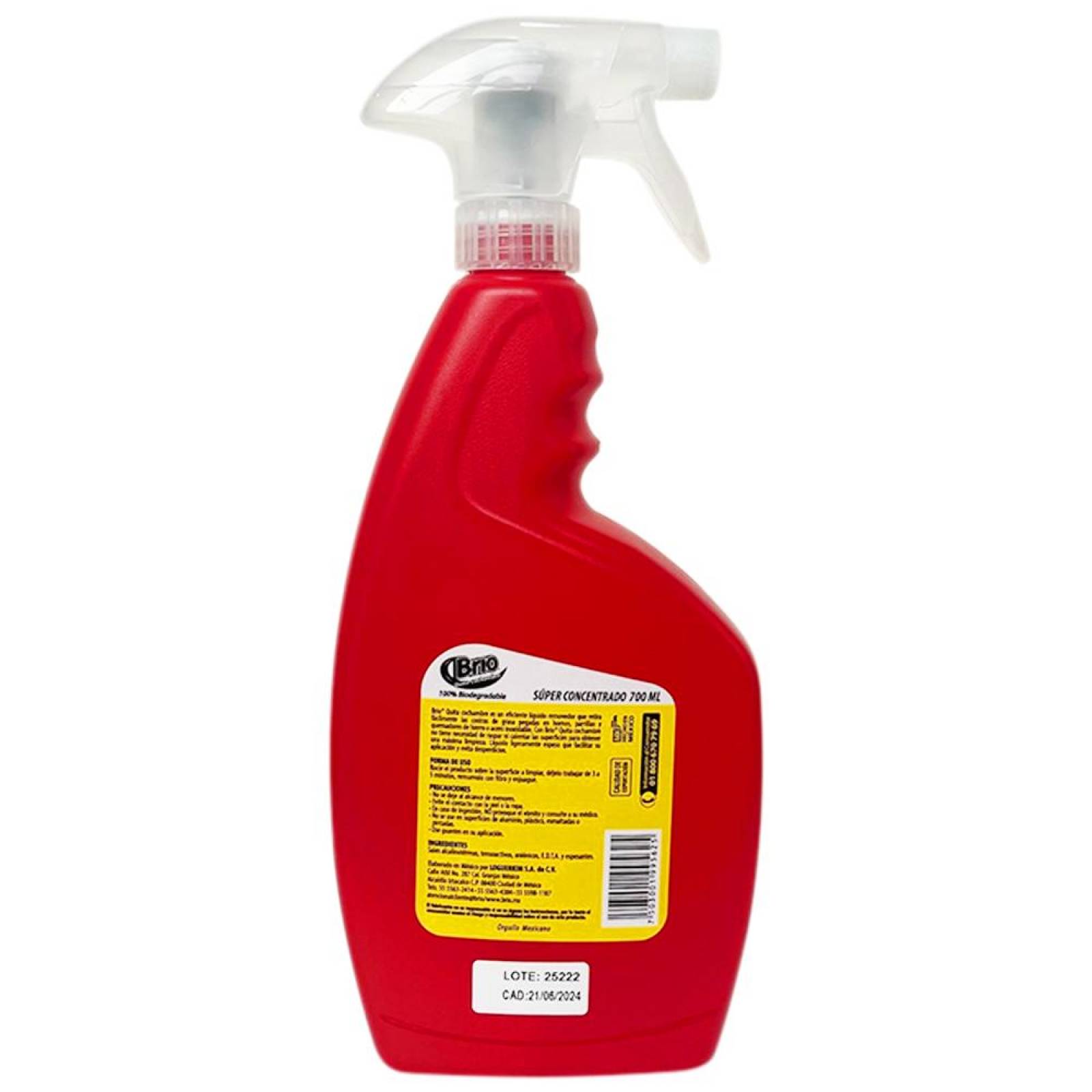 Brio Quita Cochambre 700Ml 