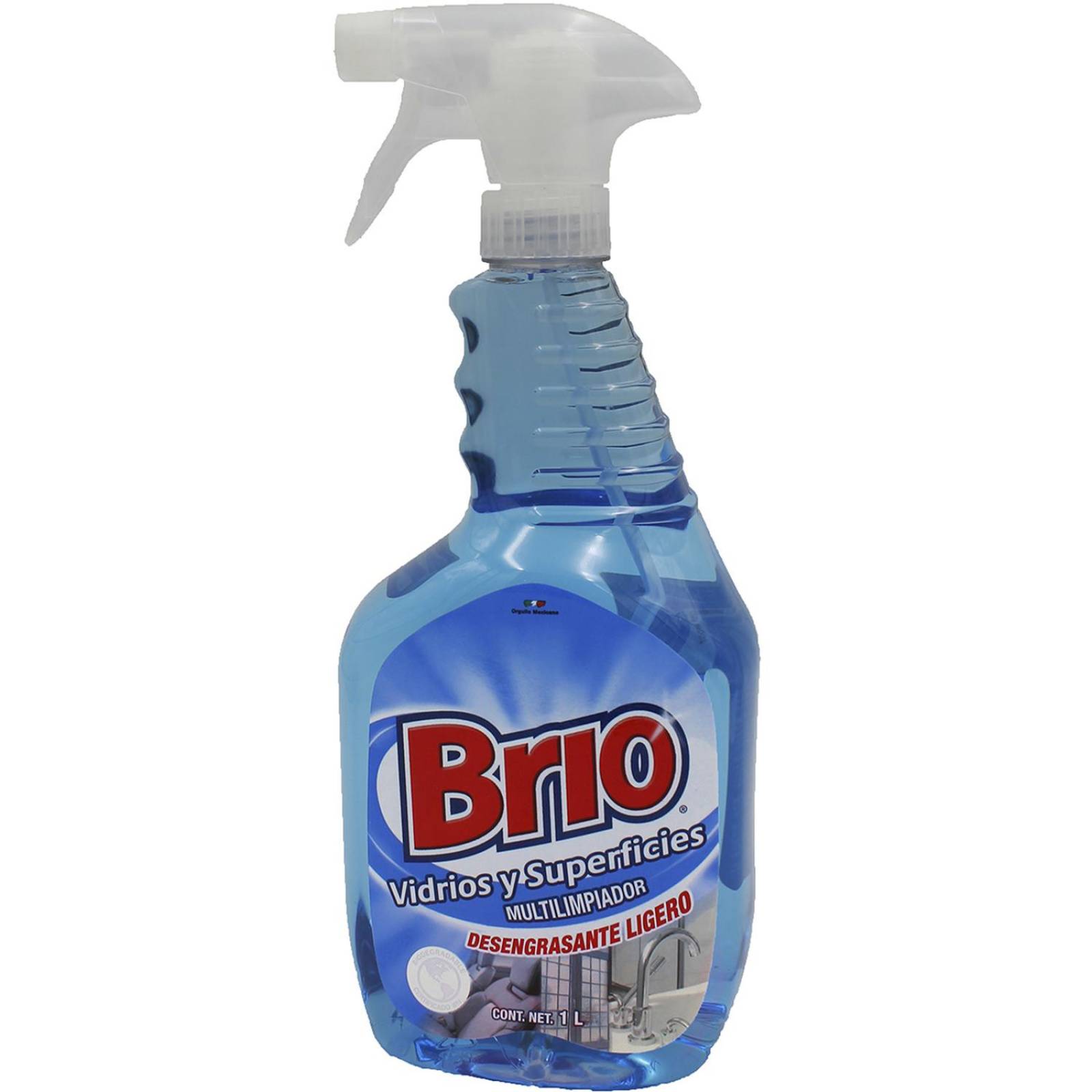 12Pk - Brio Vidrios Y Superficies 1Lt 