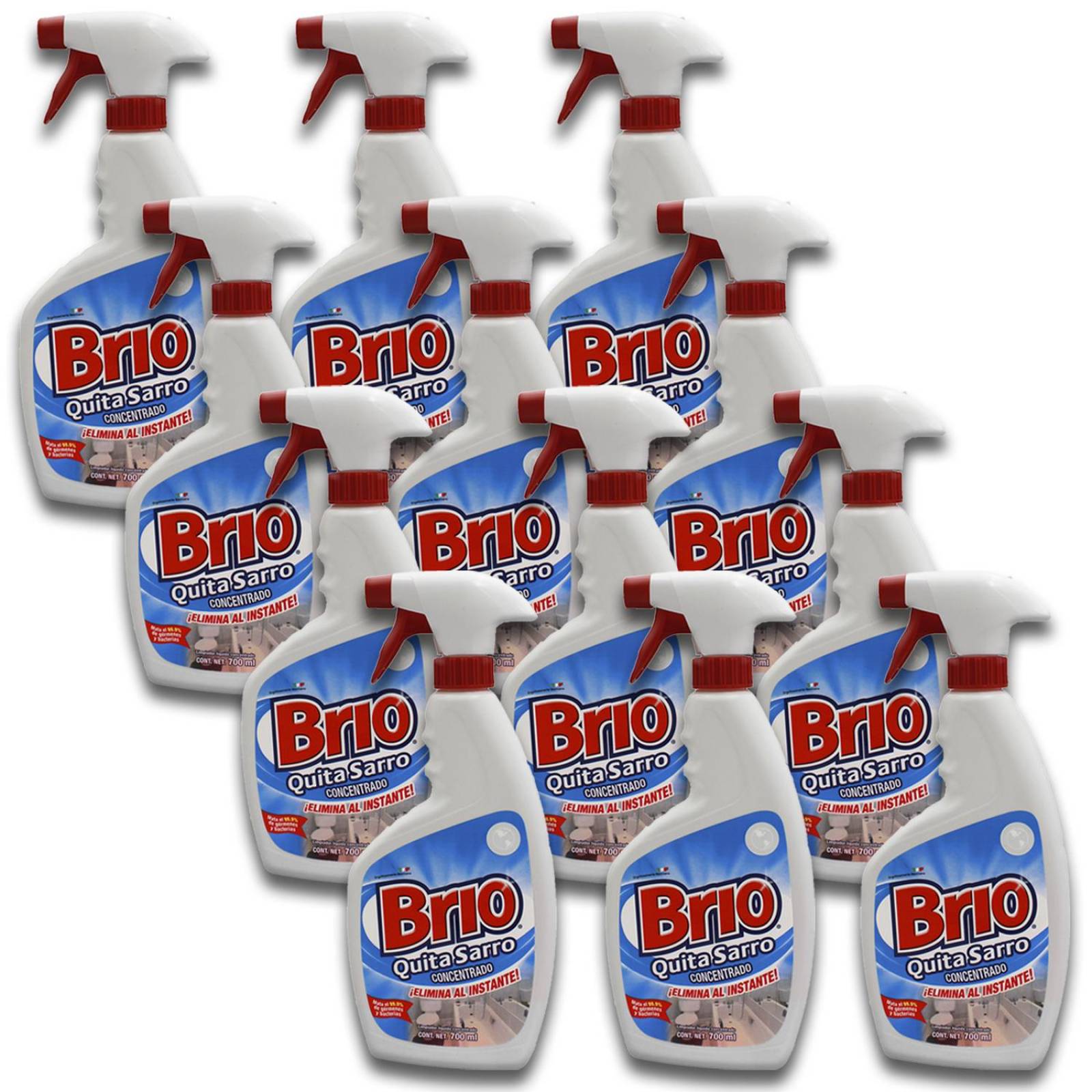 12Pk - Brio Quita Sarro 700Ml 