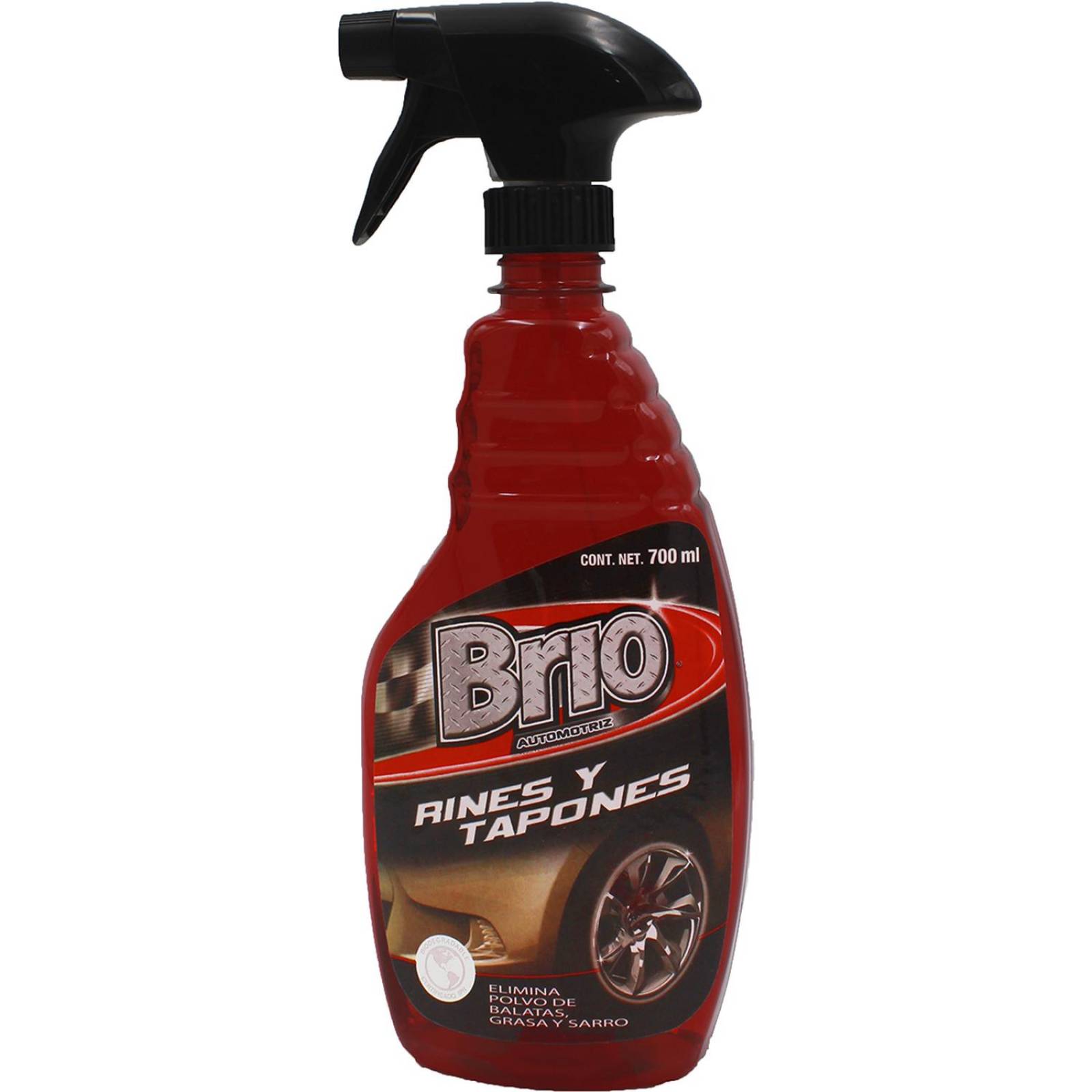 6Pk - Brio Limpia Rines Y Tapones 700Ml 