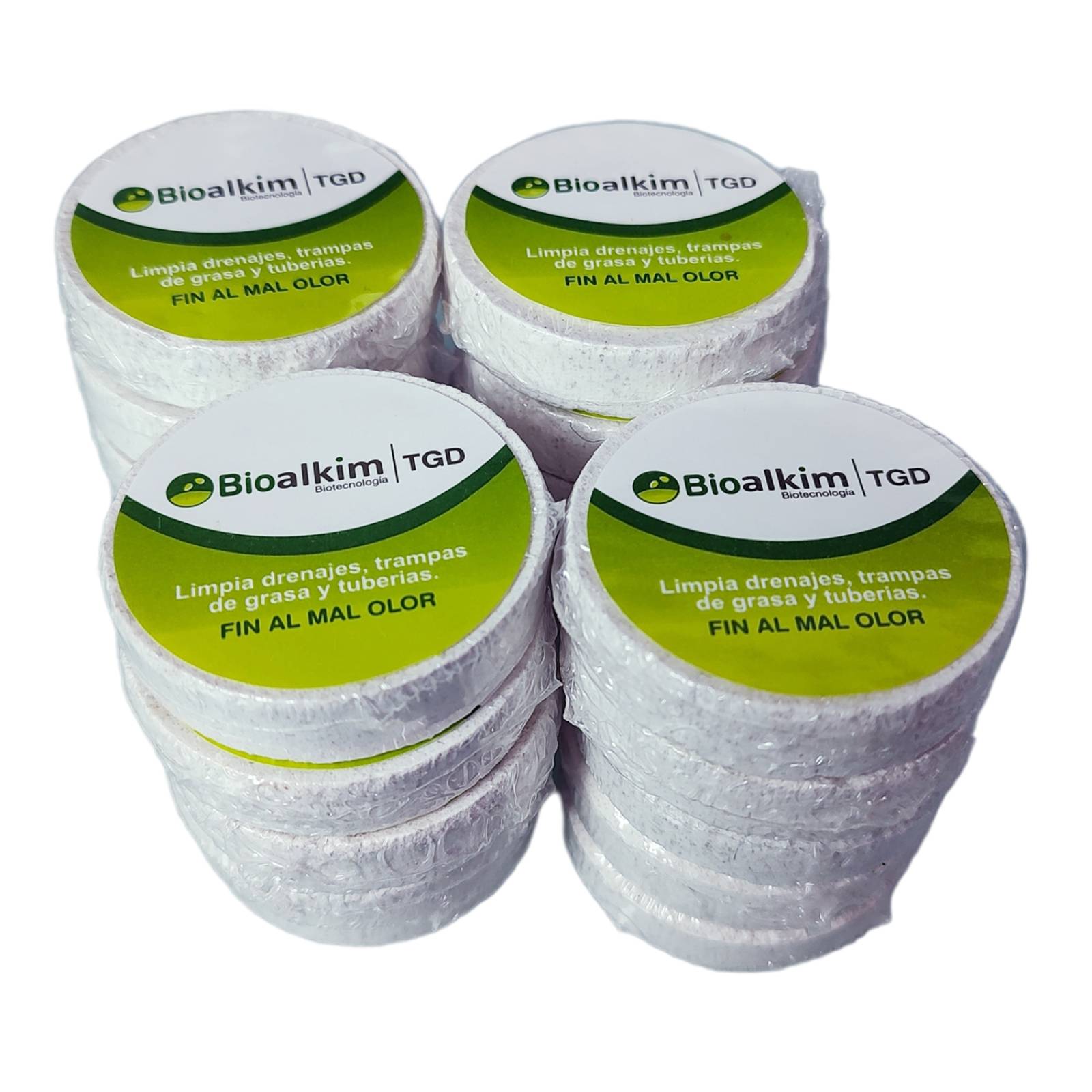 20 Pastillas - Bacterias Enzimas Tratamiento Fosas Septicas Biodigestores 