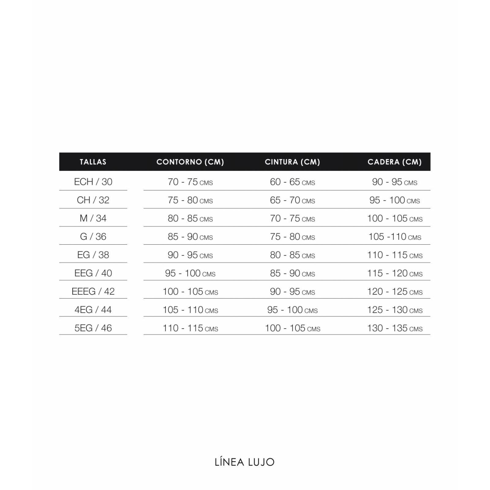 Faja Tipo Body Panty Lujo Vanessa Mujer 