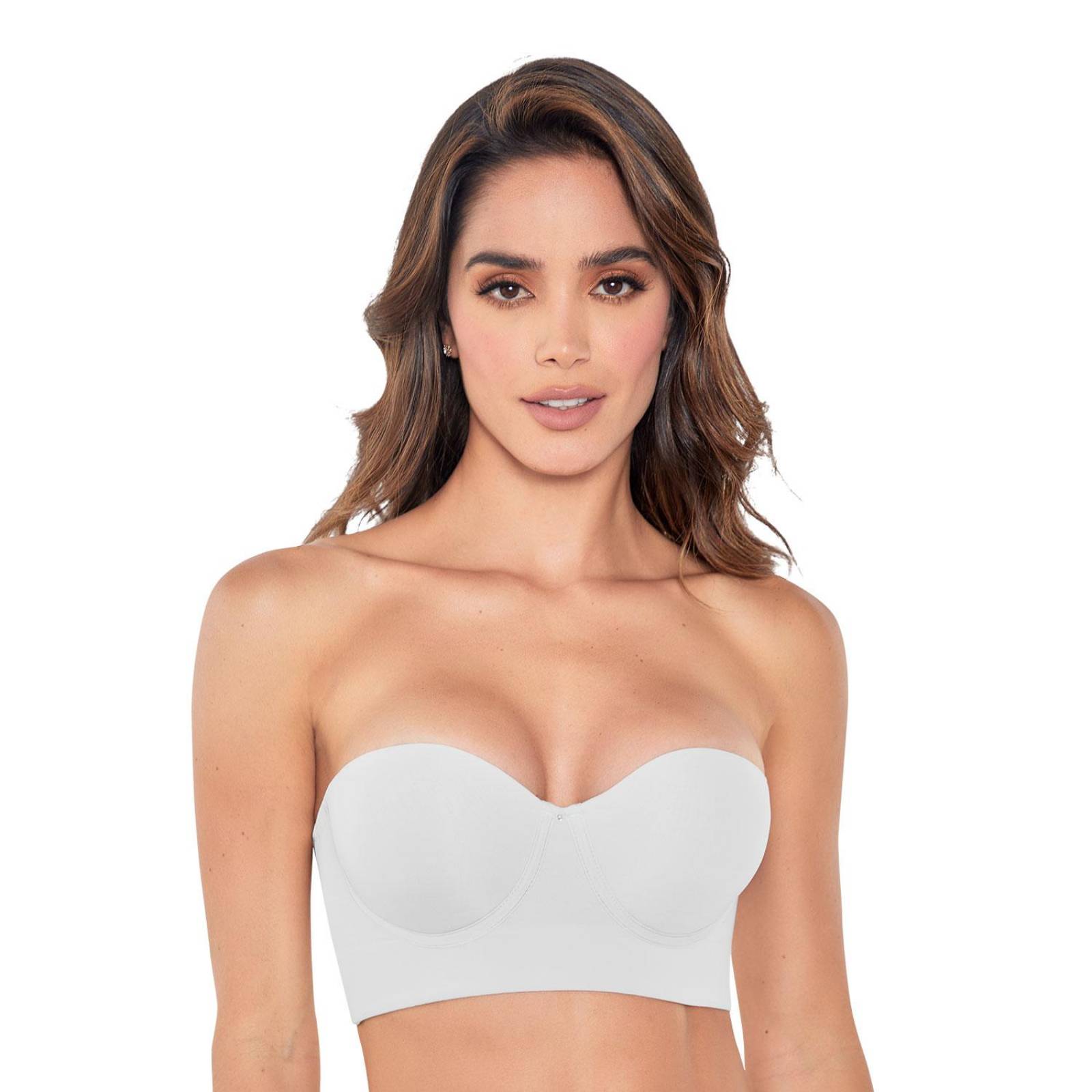 Brasier Strapless Copa Prehormada Mujer 