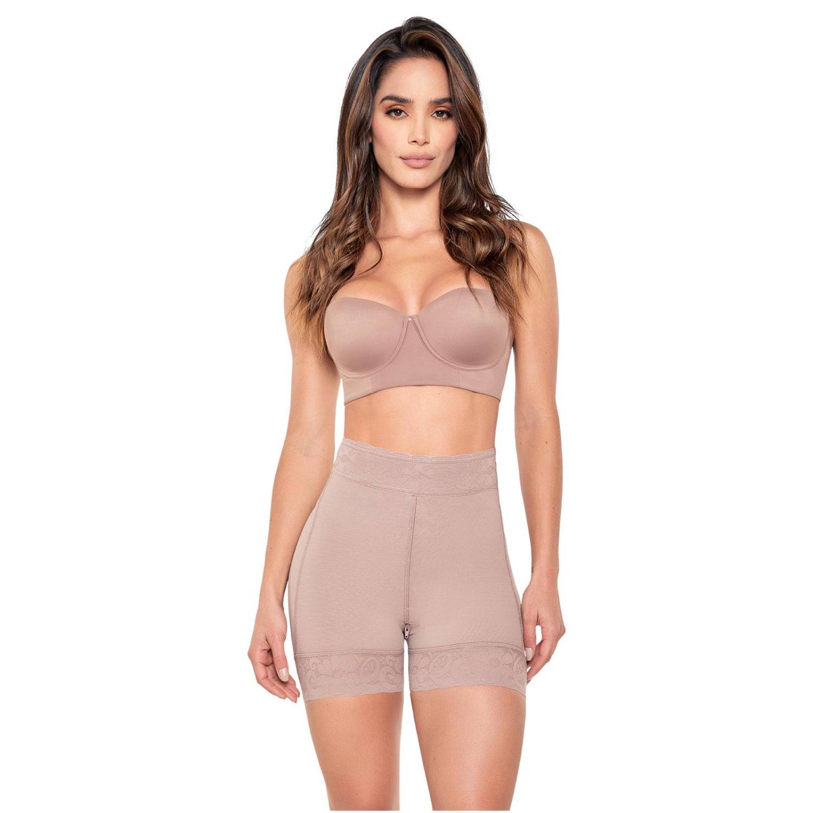 Short Alto Levanta Cola Comfort Mujer
