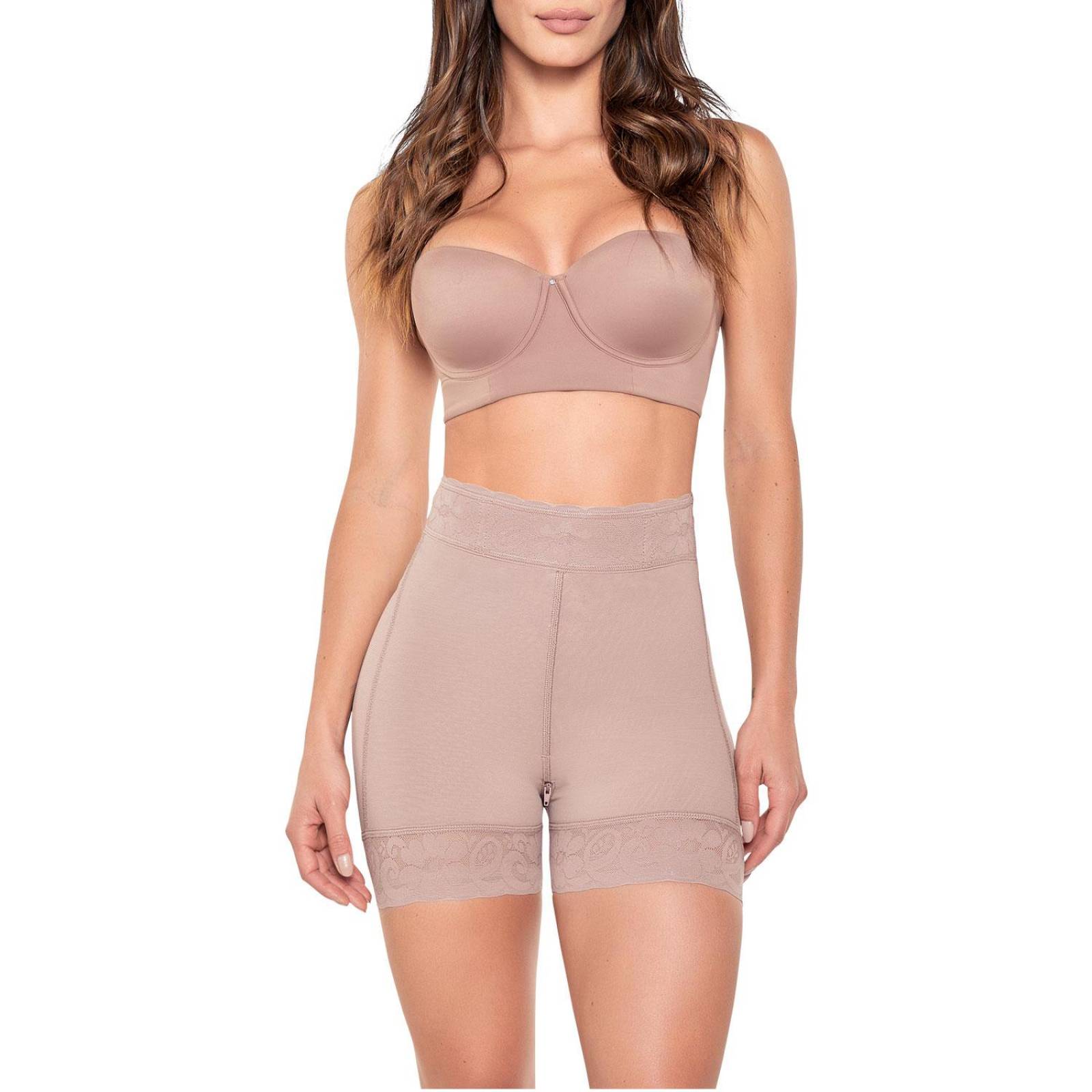 Short Alto Levanta Cola Comfort Mujer