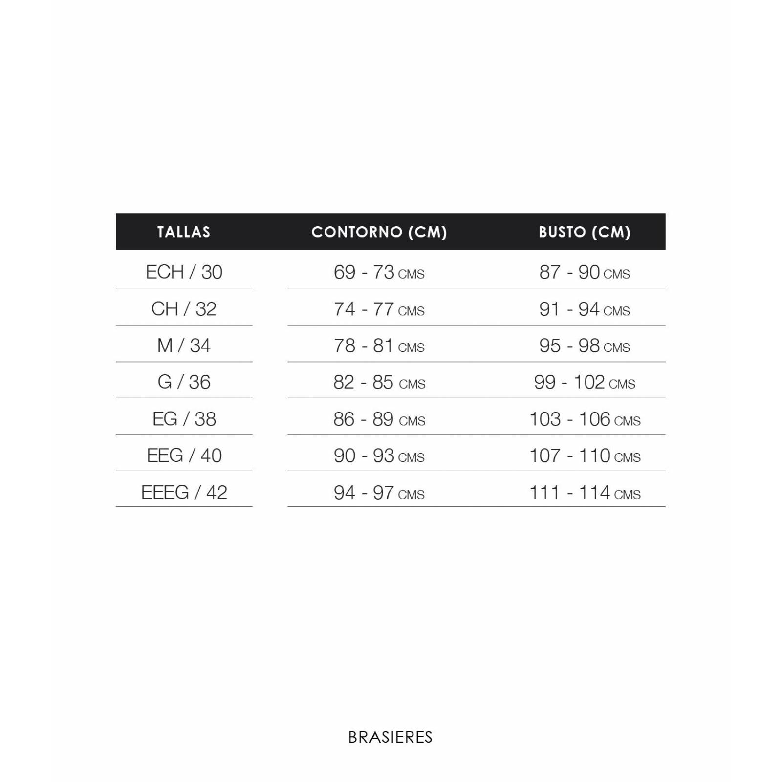 Brasier Corto Postoperatorio Comfort Mujer 