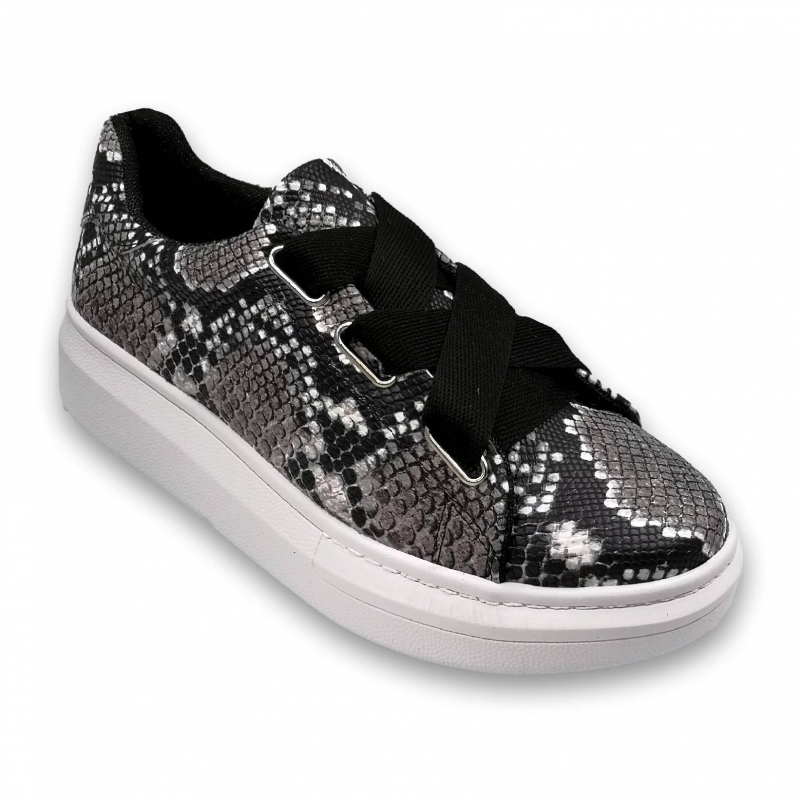 Tenis Sneakers Mujer Vibora Snake Moda Shoetopia - 6089