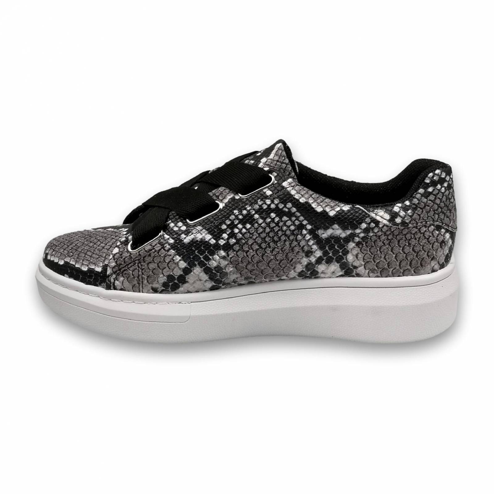 Tenis Sneakers Mujer Vibora Snake Moda Shoetopia - 6089