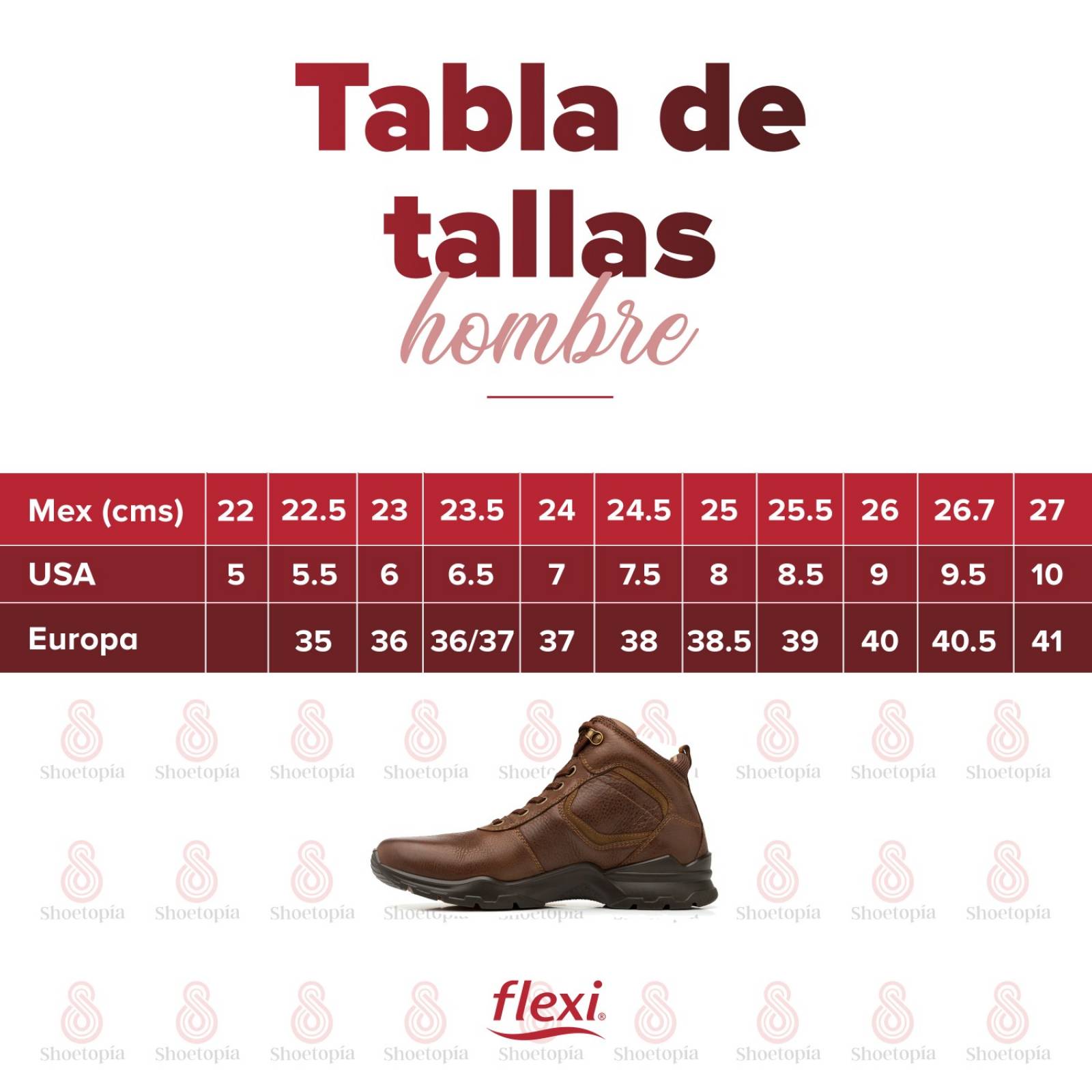 Botín Outdoor Flexi Country Hombre Piel Multitextura - 77802