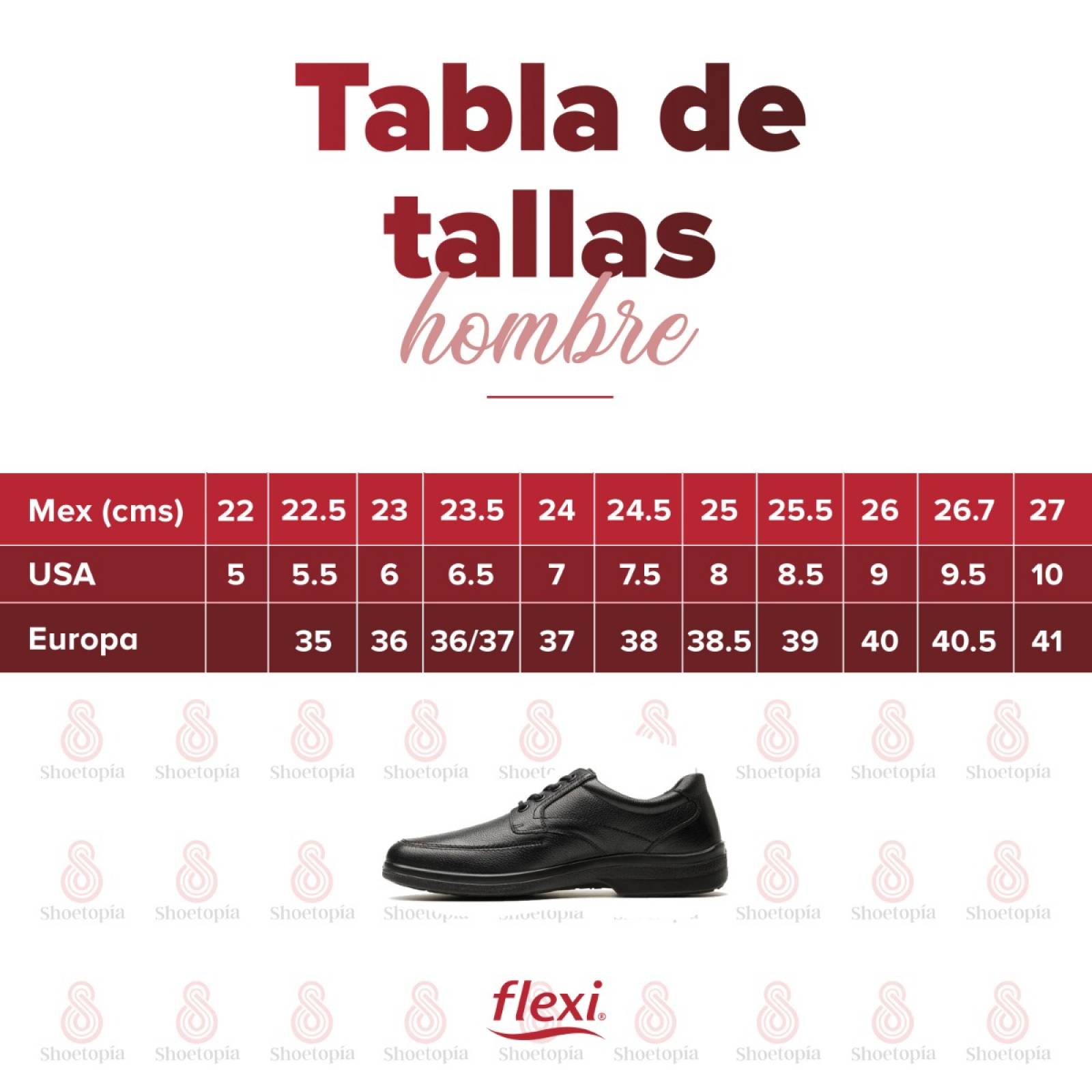 Zapato Flexi Hombre Casual Piel Graneada Y Pespuntes-91607