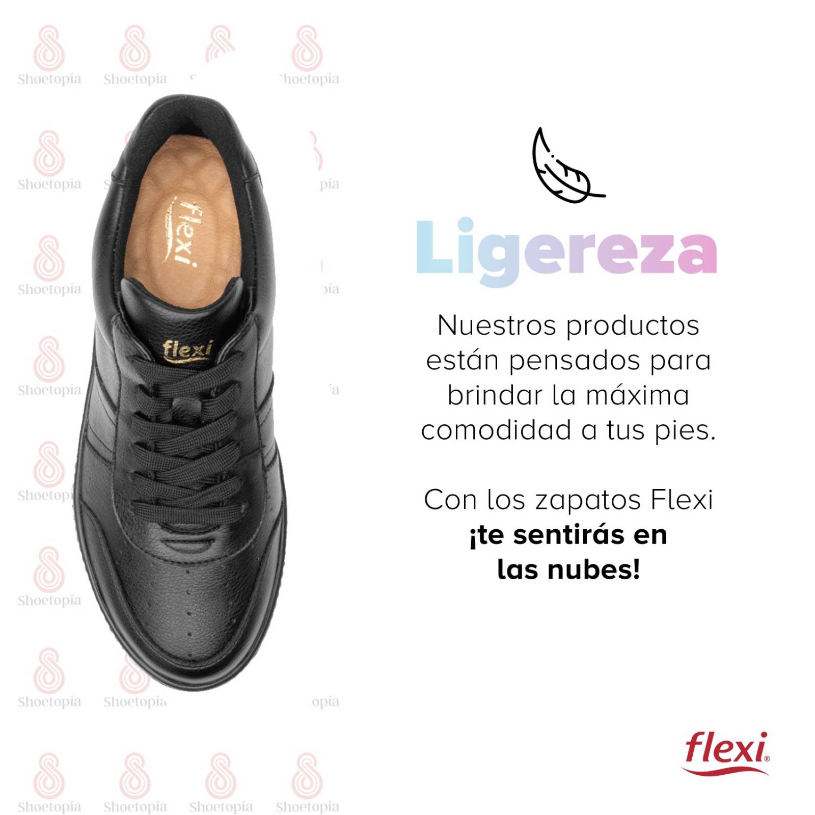 Tenis Sneaker Flexi Mujer Casual Confort -103504