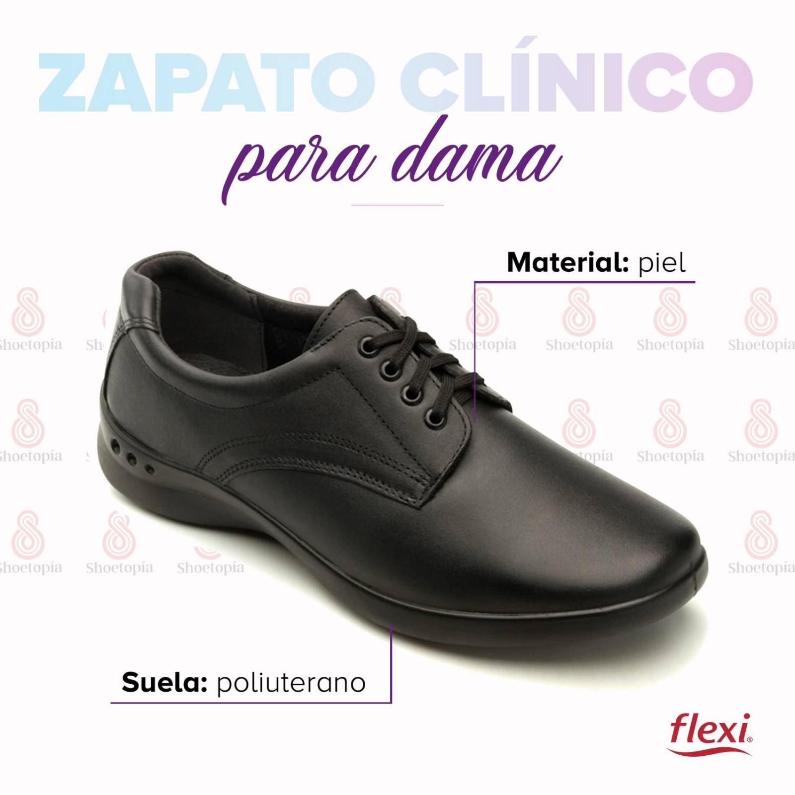 Zapato de Servicio o Escolar Mujer Confort - 48304