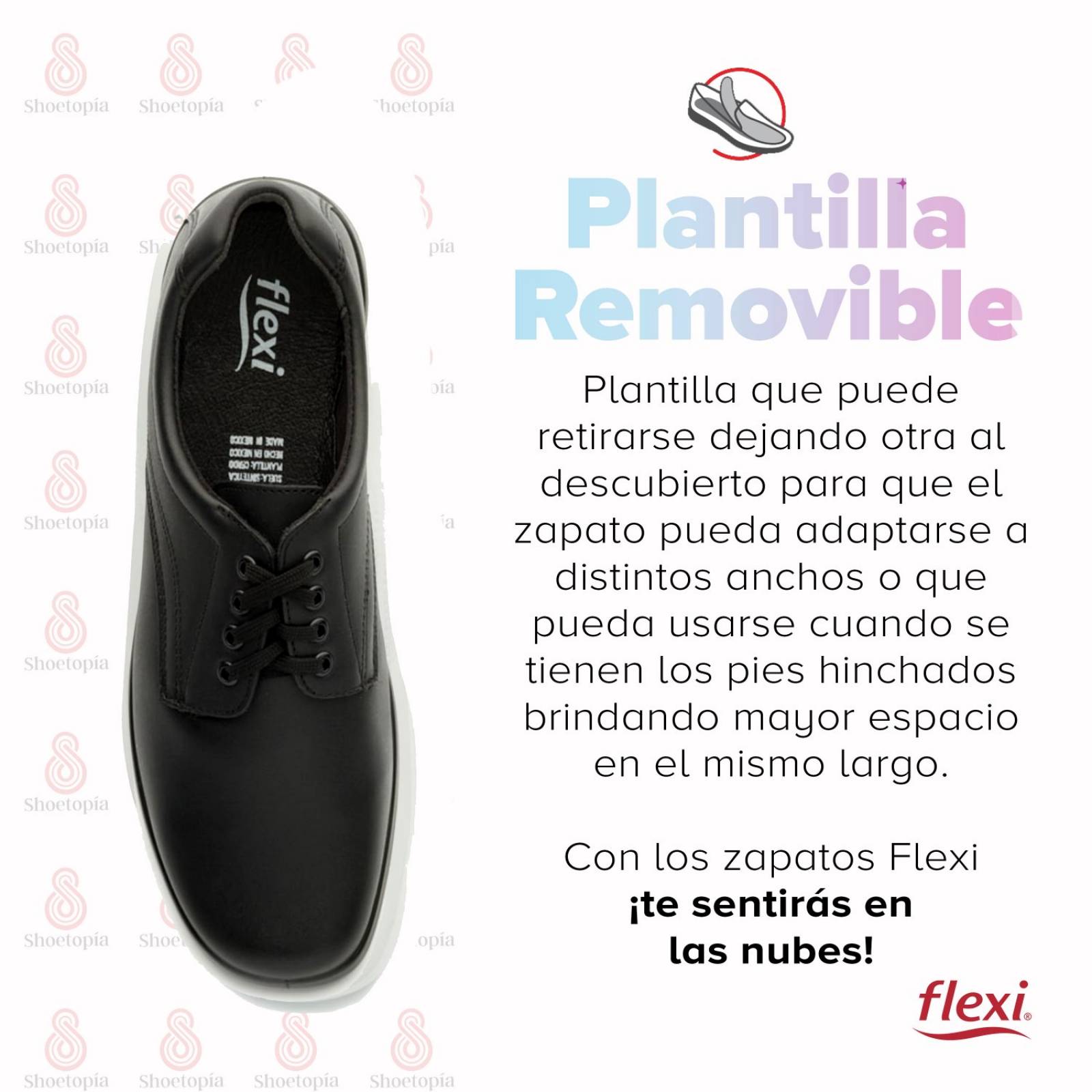 Zapato de Servicio o Escolar Mujer Confort - 48304
