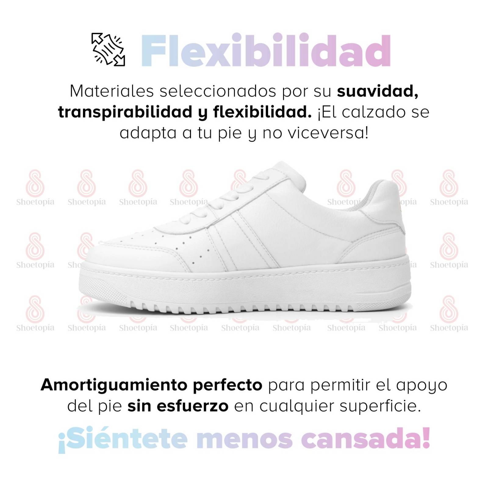 Tenis Sneaker Flexi Mujer Casual Confort -103504