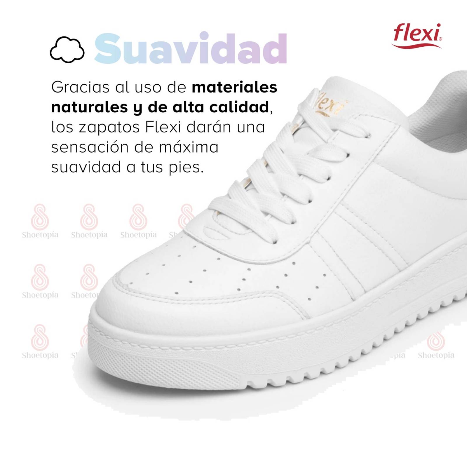 Tenis Sneaker Flexi Mujer Casual Confort -103504
