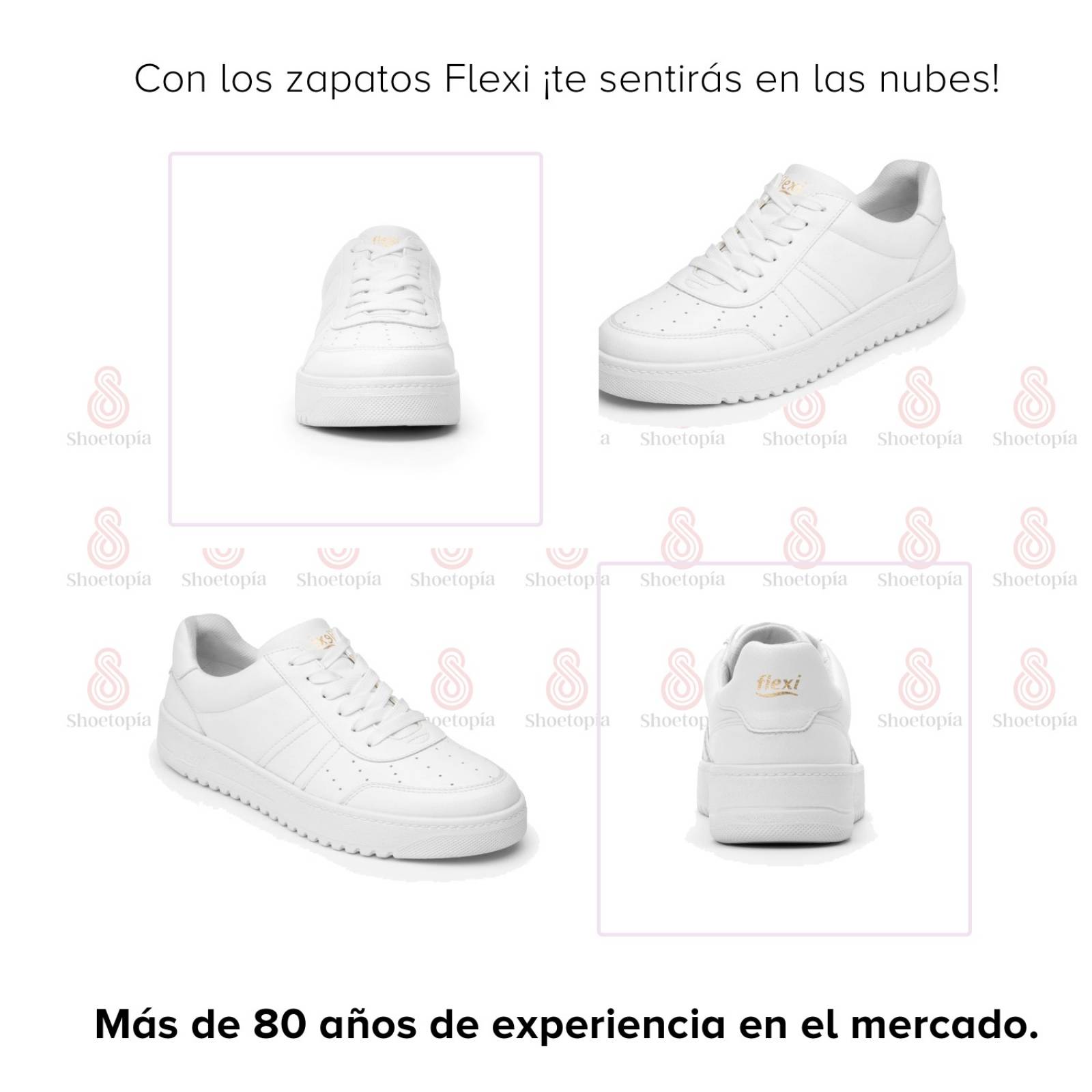 Tenis Sneaker Flexi Mujer Casual Confort -103504