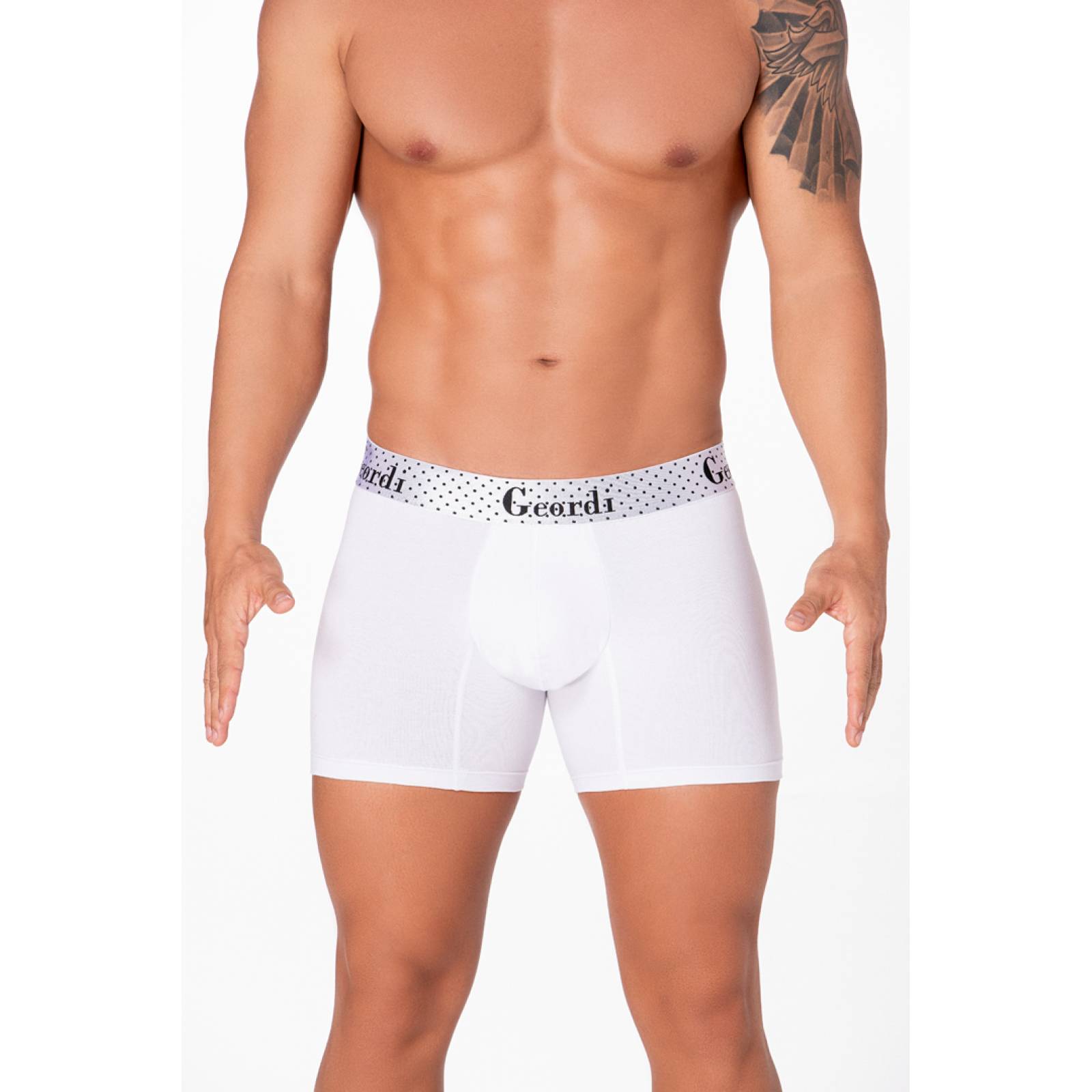 Bóxer Algodón Medio Fondo Entero (5082)