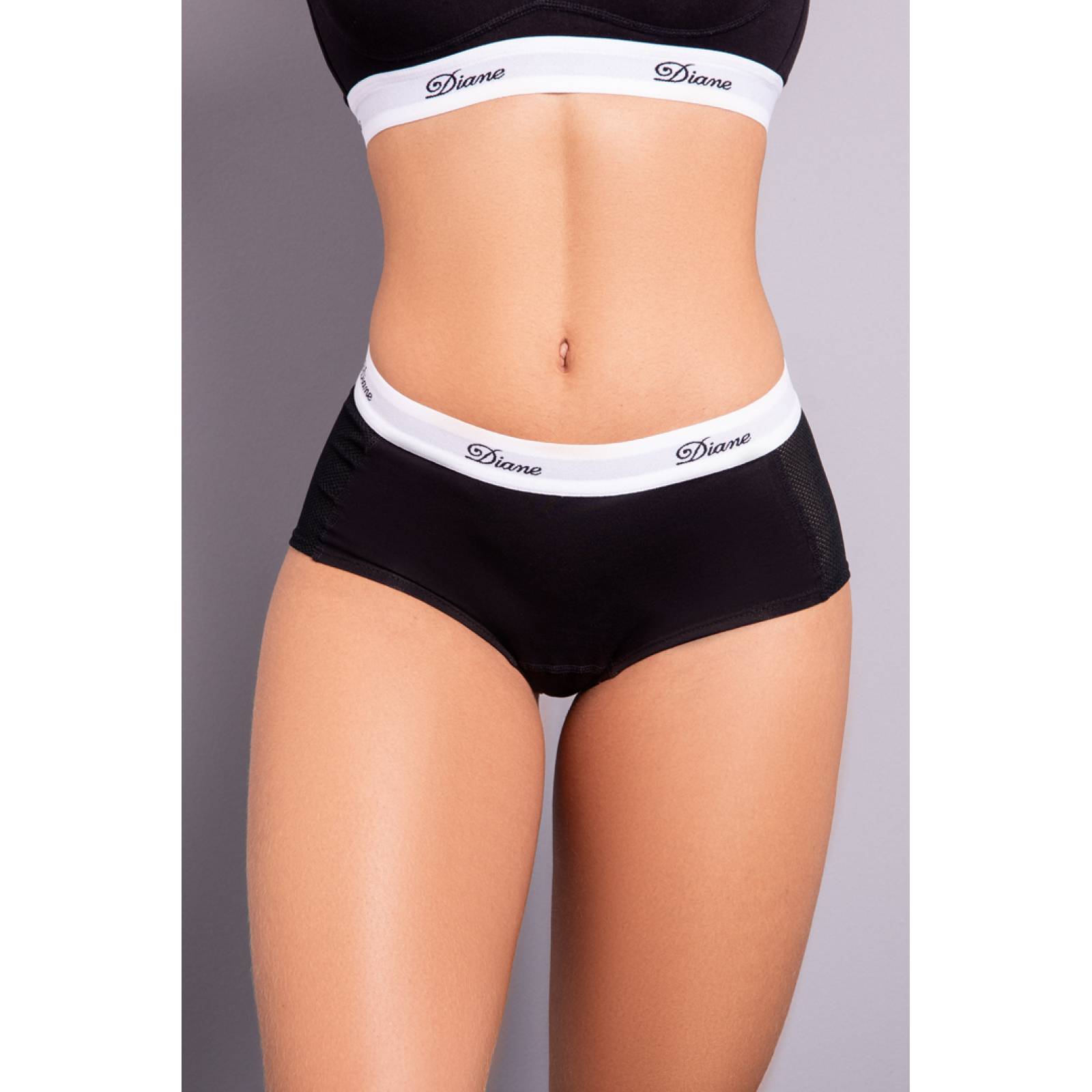 Panty Deportivo Cachetero Algodón / Malla (020071)