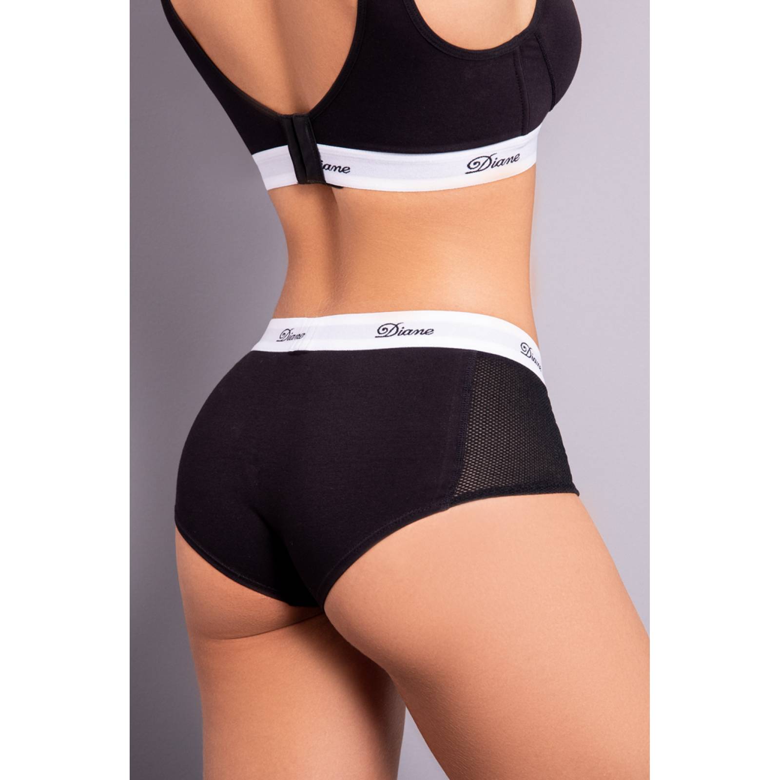 Panty Deportivo Cachetero Algodón / Malla (020071)