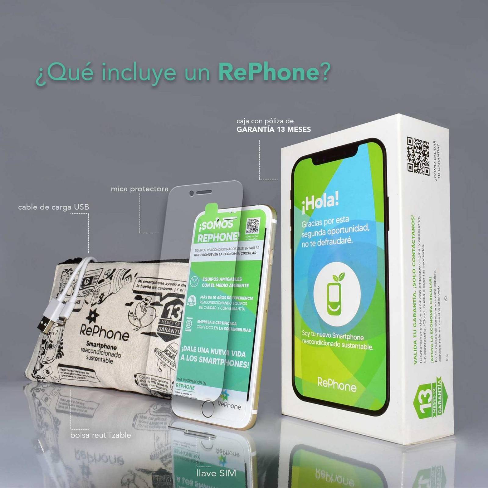 iPhone XS 256 GB Plata Garantía 13 meses GRADO A+ 