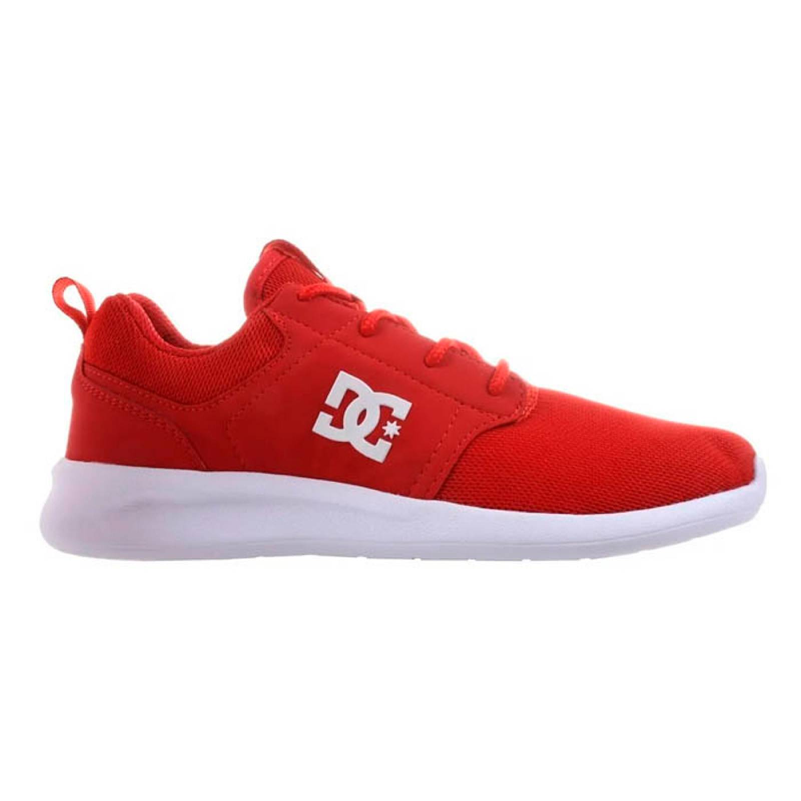 Tenis DC Mujer MIDWAY SN MX Rojo