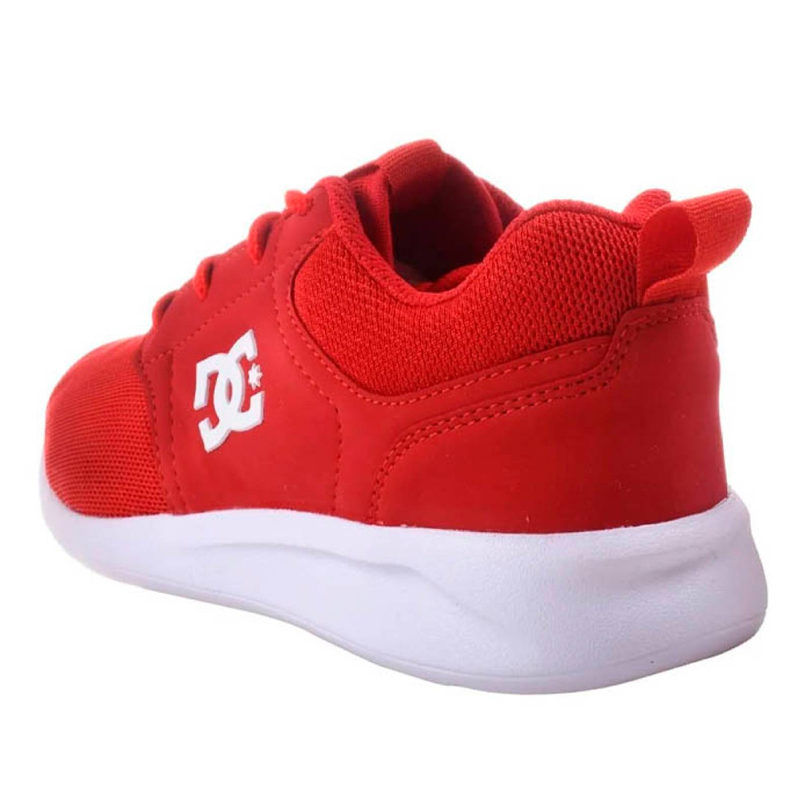 Tenis DC Mujer MIDWAY SN MX Rojo