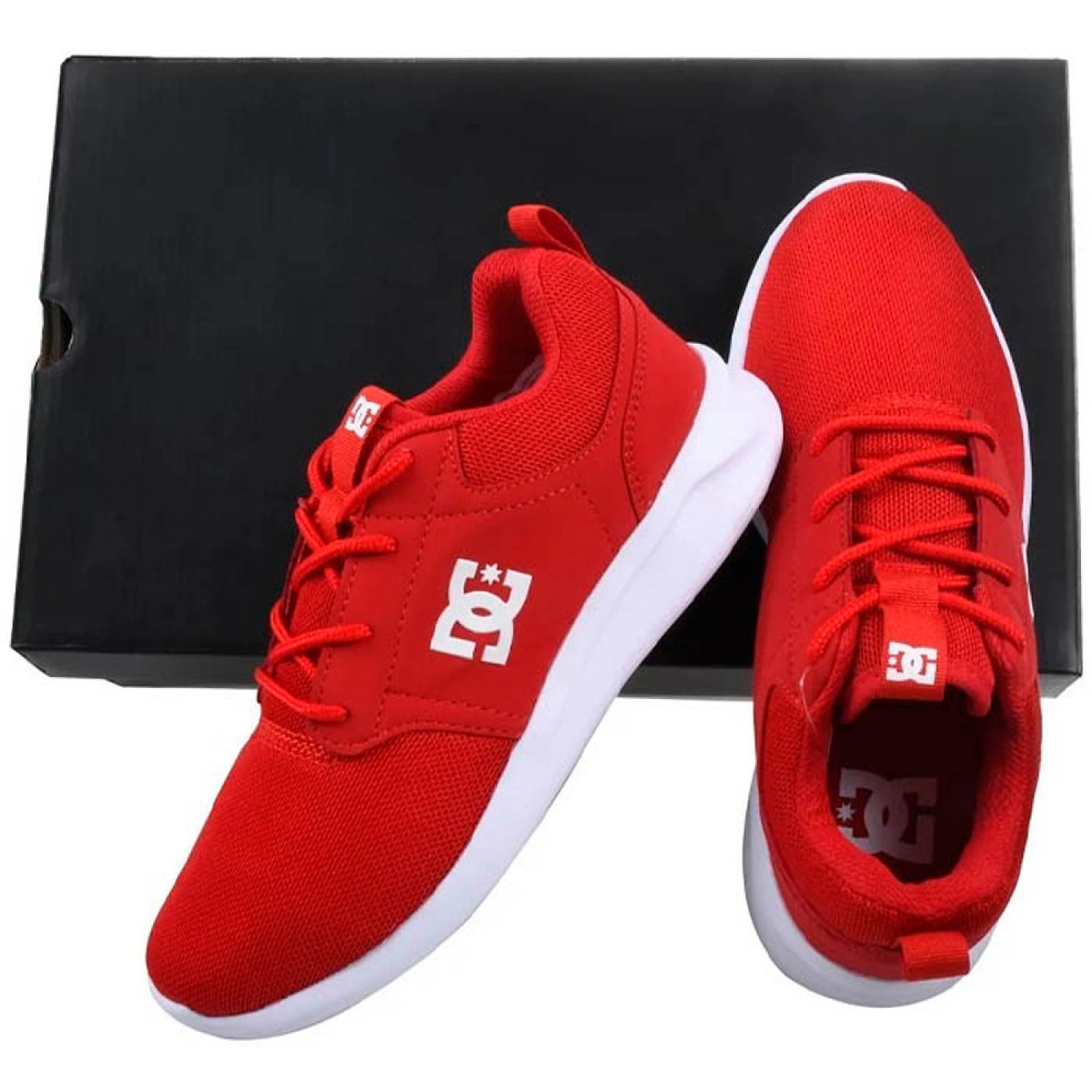 Tenis DC Mujer MIDWAY SN MX Rojo