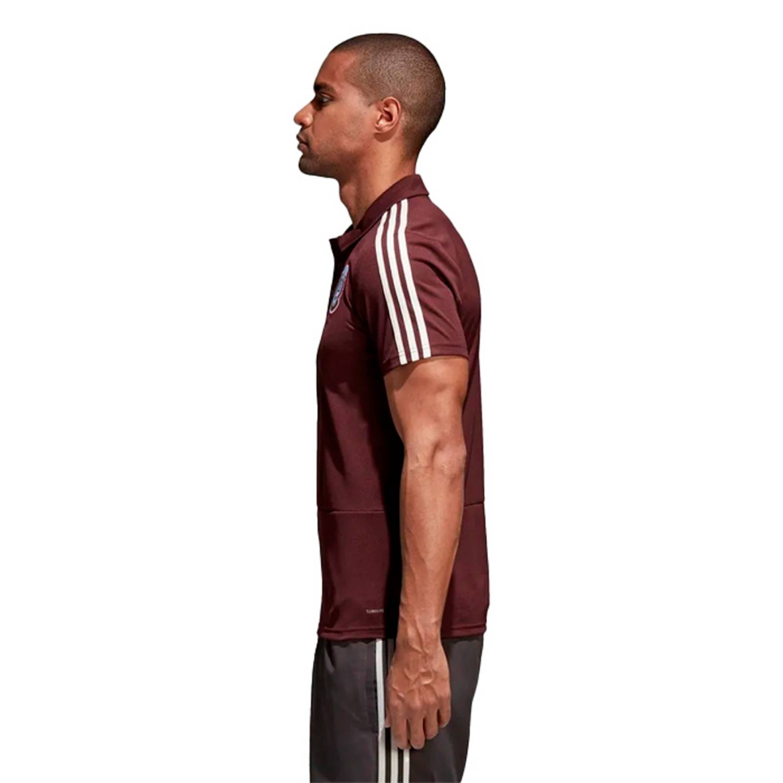 Playera Hombre Adidas Vino Mexico CF0499