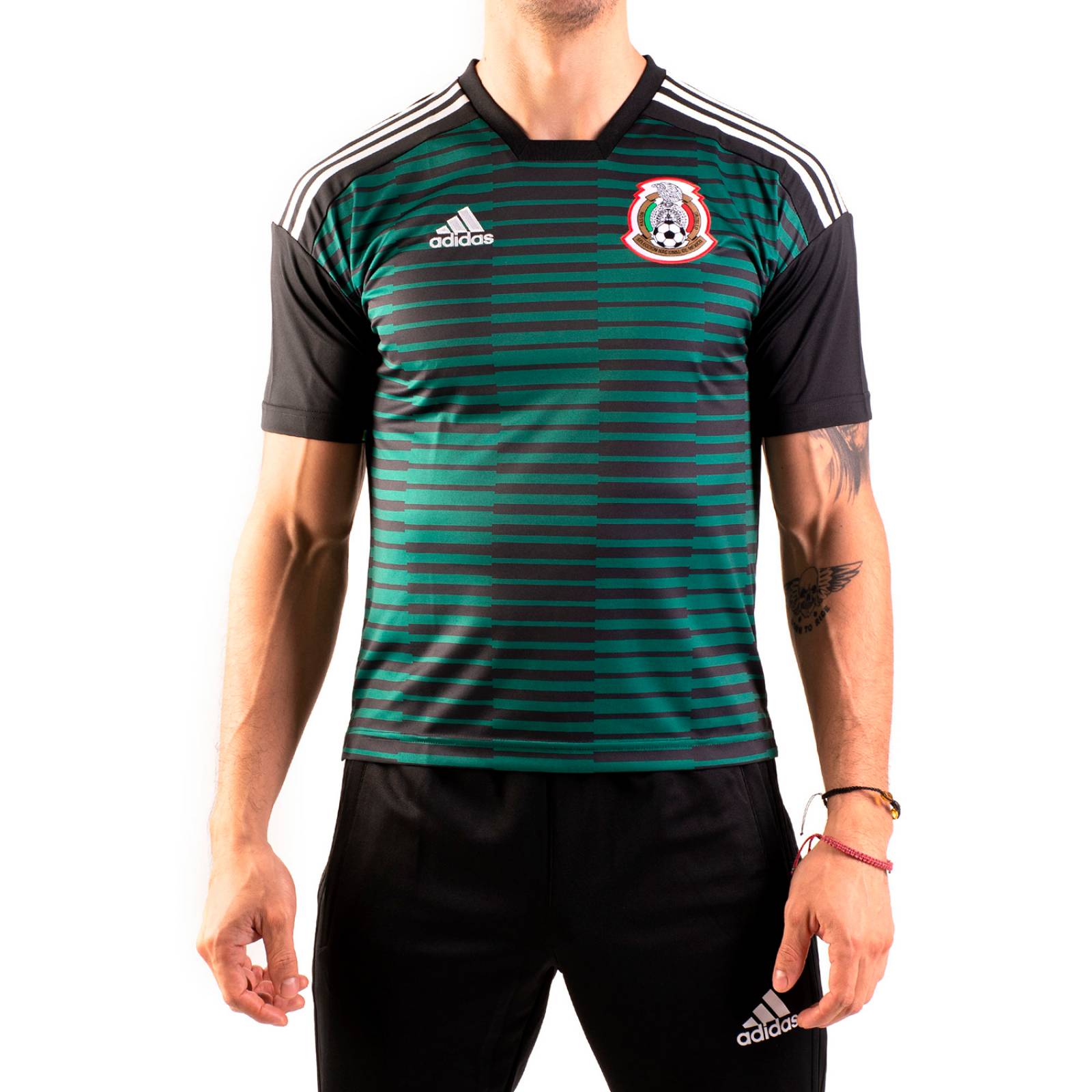 Playera Niños Adidas Verde Mexico CF1545