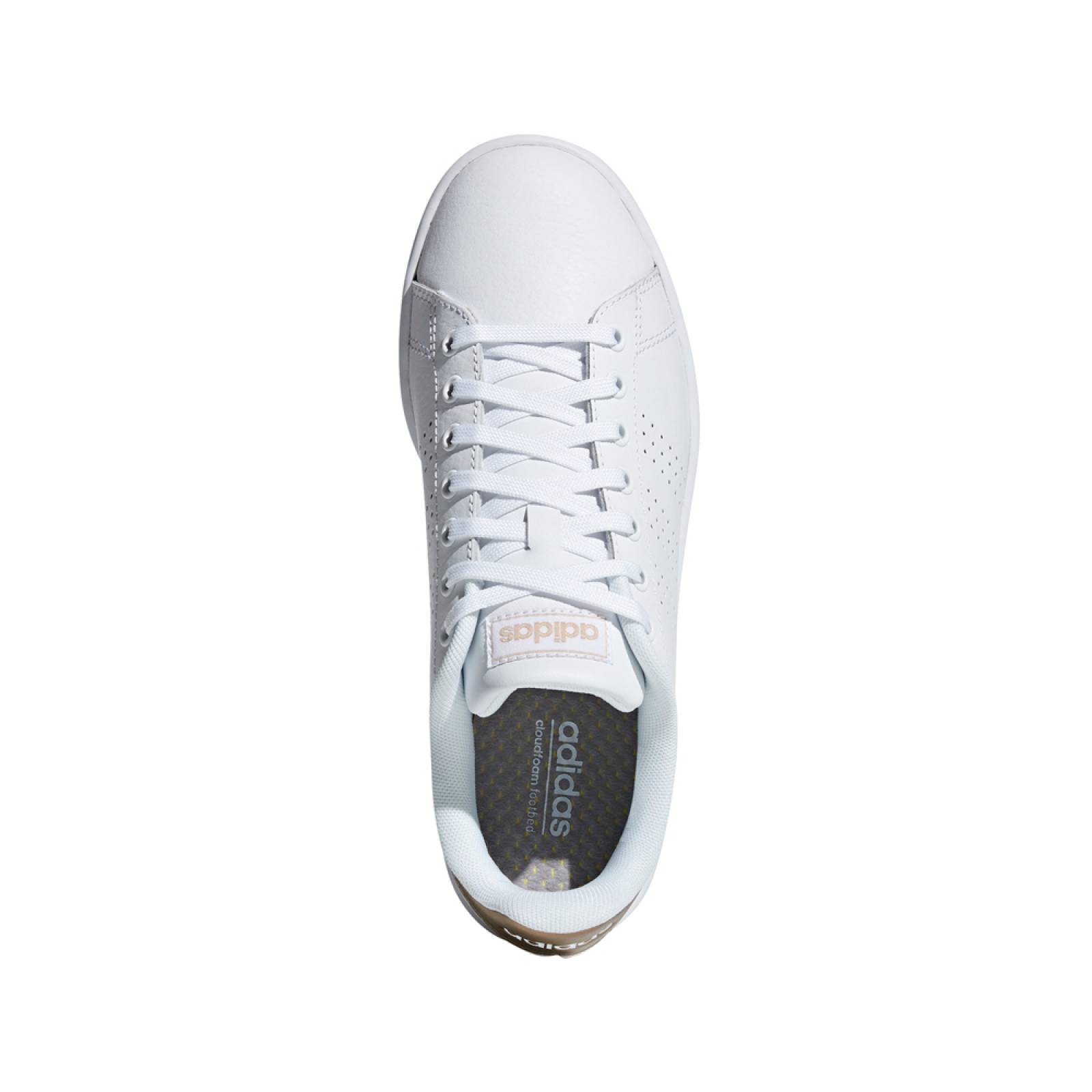 Tenis Mujer Adidas Blanco Advantage F36223