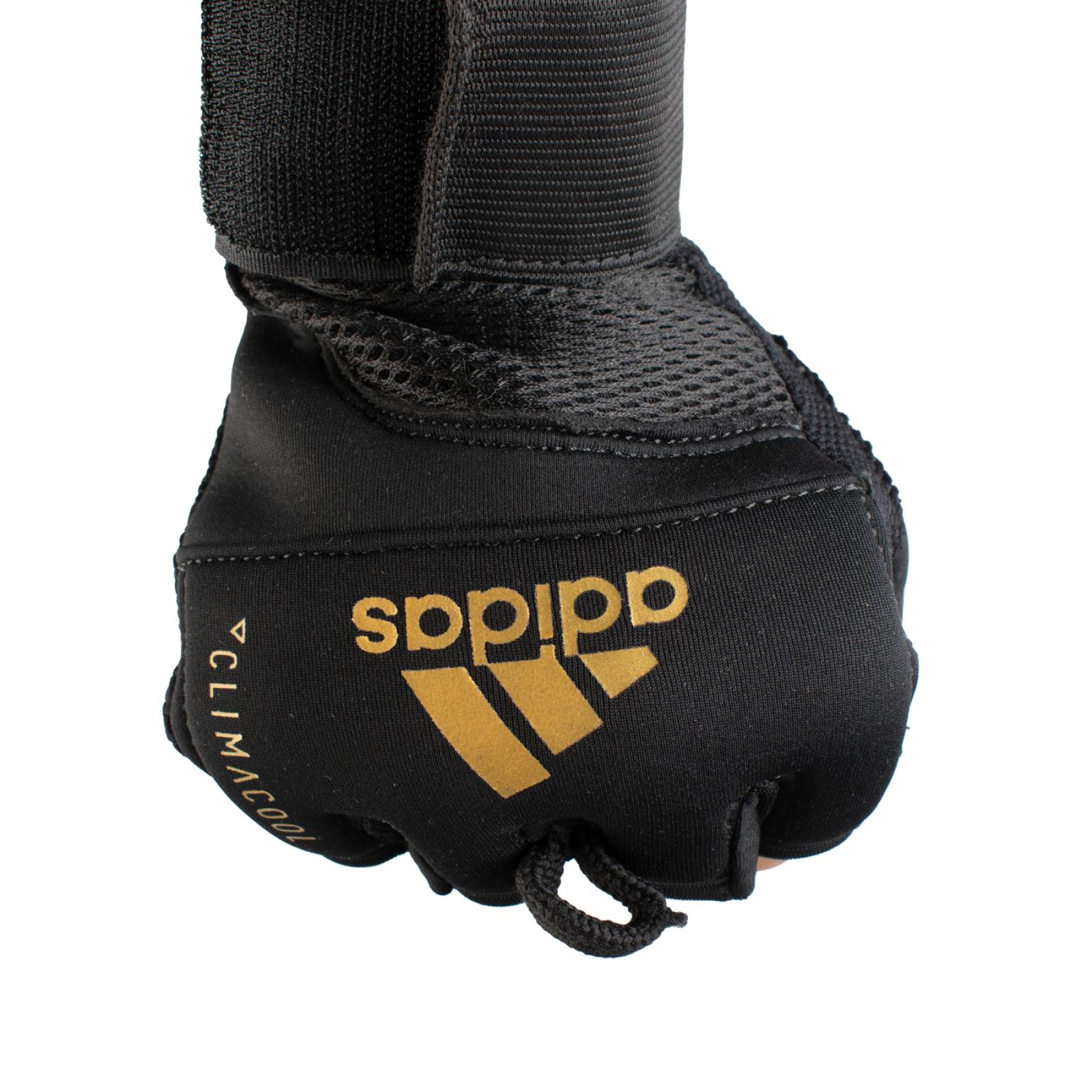 Guantaleta Adidas Unisex Box Negro Dorado ADISBP014BLK