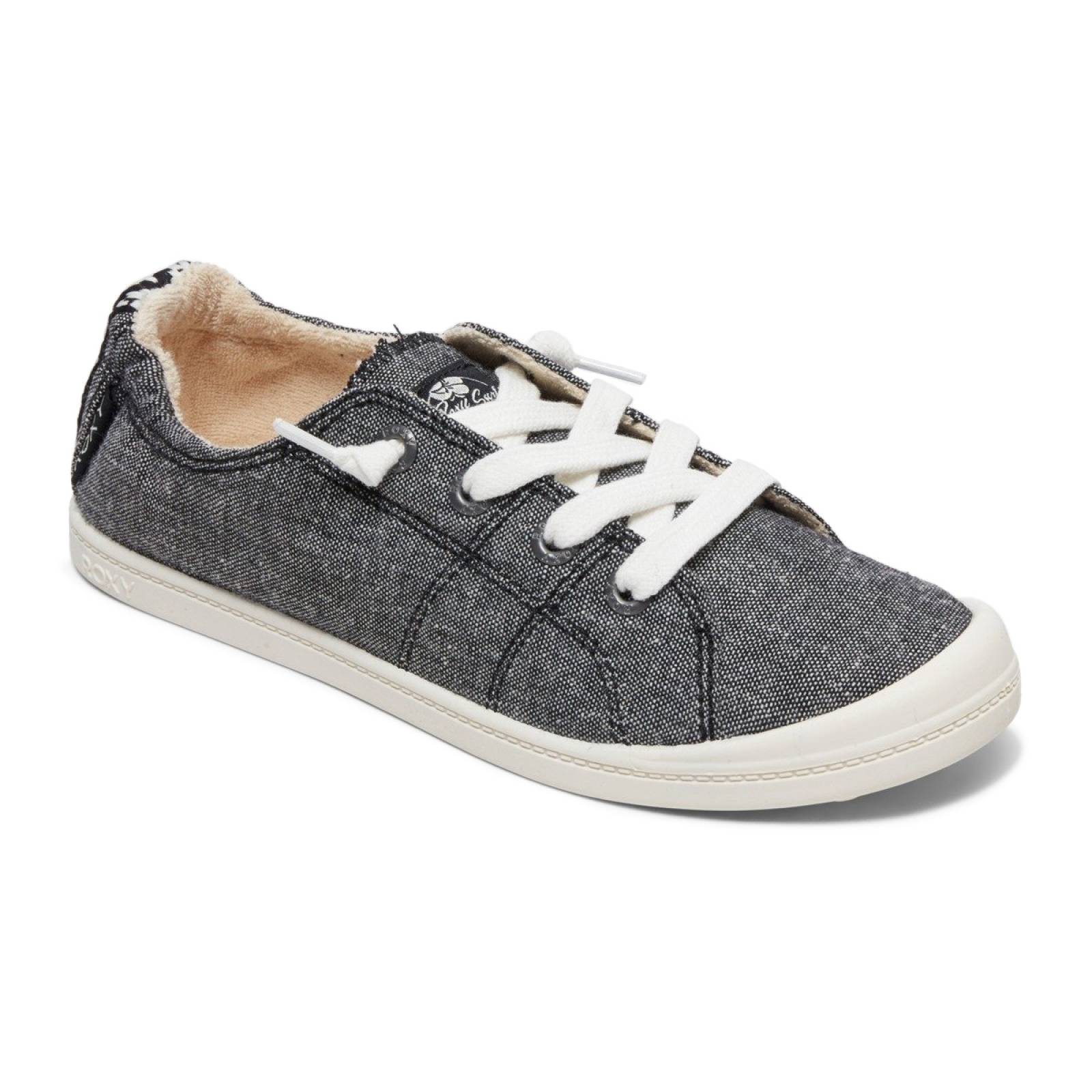 Tenis Roxy Mujer Negro Bayshore Iii Surf Arjs600418blk