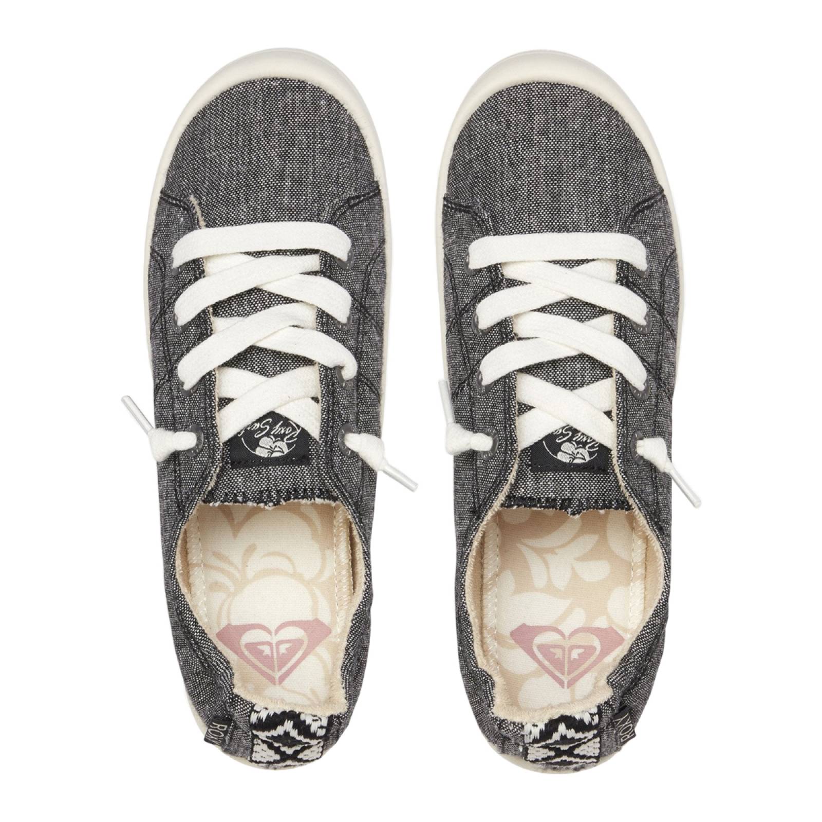 Tenis Roxy Mujer Negro Bayshore Iii Surf Arjs600418blk