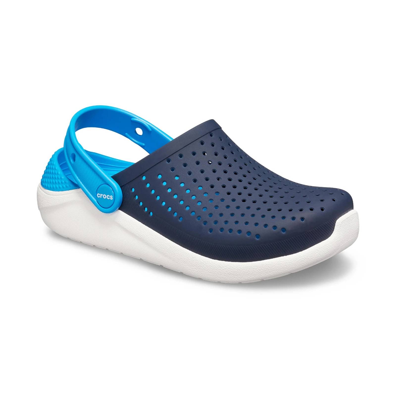 Sandalias Crocs Niño Classic Clog Azul 205964462