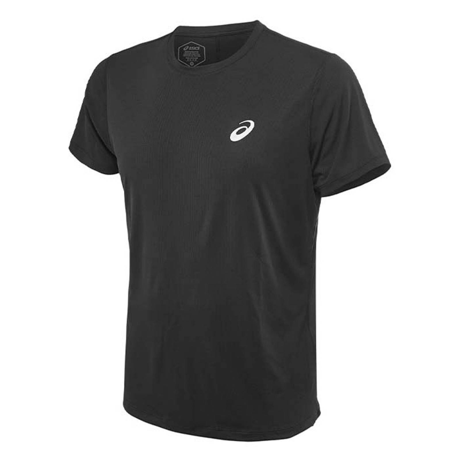 Playera Asics Hombre Silver Ss One Top Negro 2011A006001