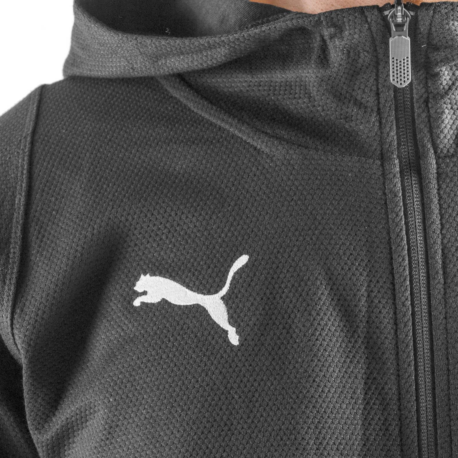 Chamarra Puma Hombre Fútbol Querétaro Gallos Blancos Negro 75390802