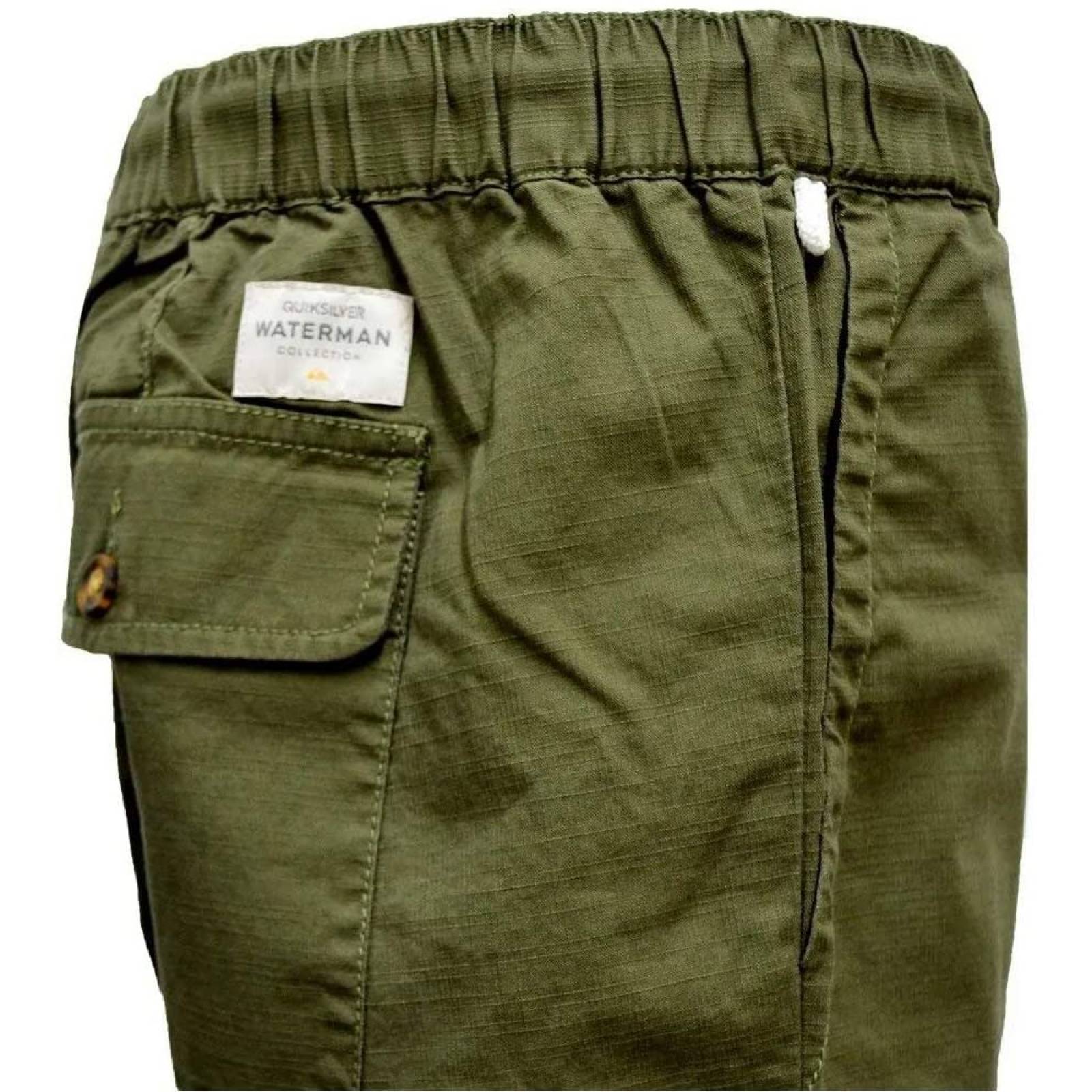 Pantalon QUIKSILVER Hombre ANTIGUA M NDPT Verde
