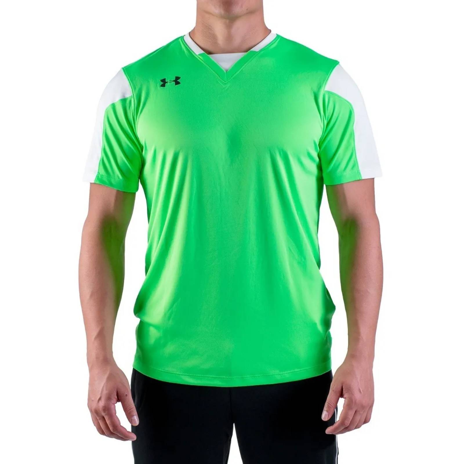 Playera Under Armour Hombre Jersey Entrenamiento Fútbol Verde 1270926327