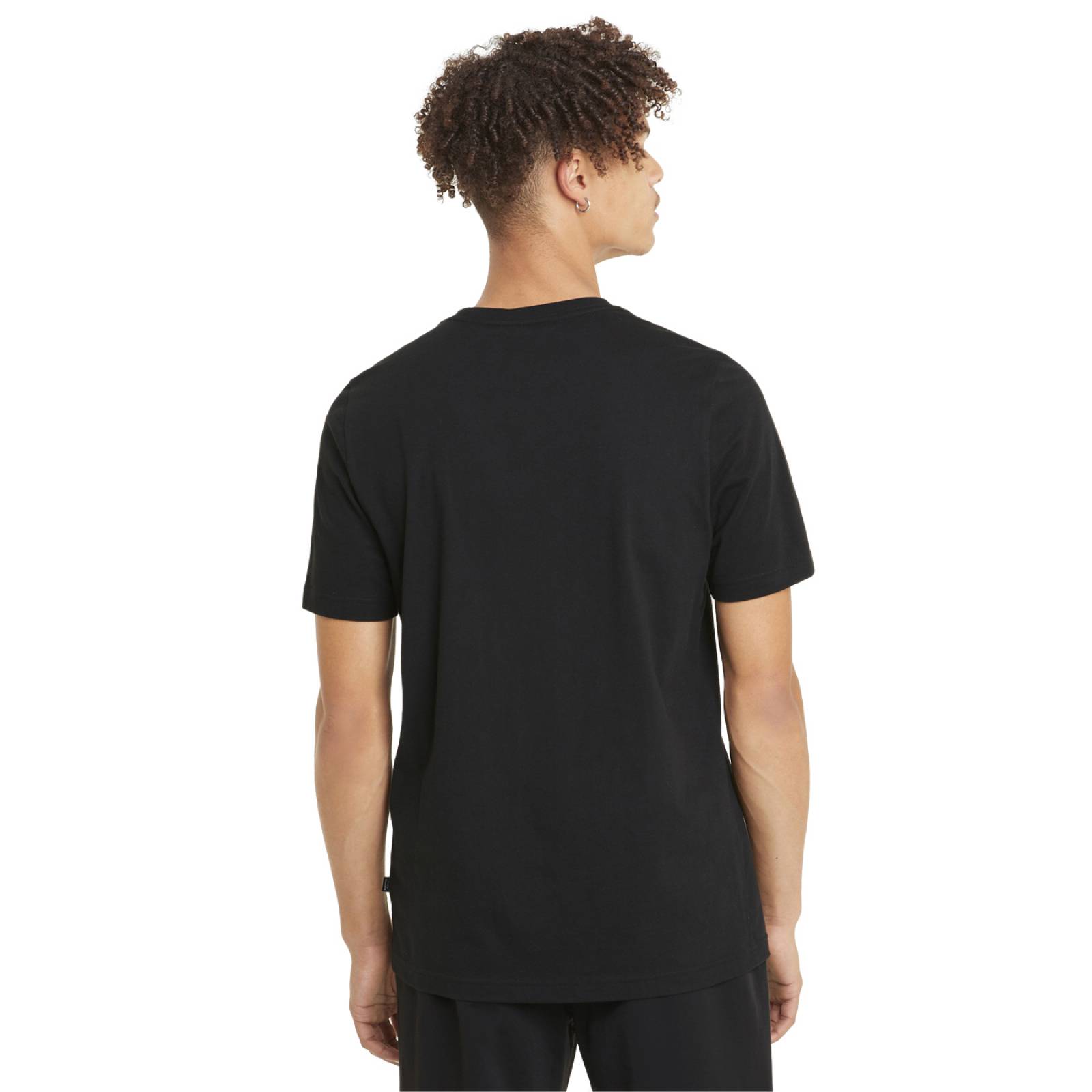 Playera Puma Hombre Negro Essential Casual 58666601