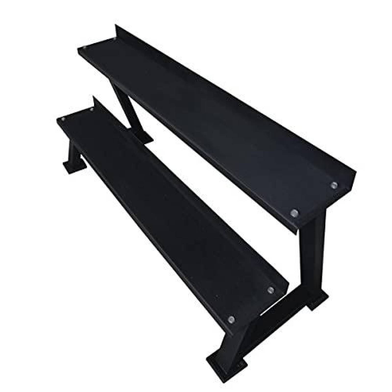 RVT Sports Rack Para Pesas Rusas 2 Niveles Kettlebells Gym Crossfitness