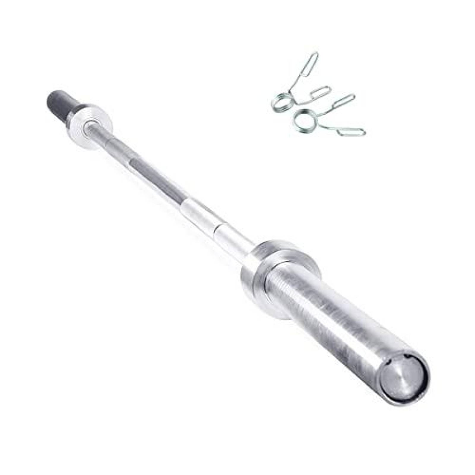 RVT Sports Barra Semi Olímpica 35 Lbs, Capacidad 700 Lbs