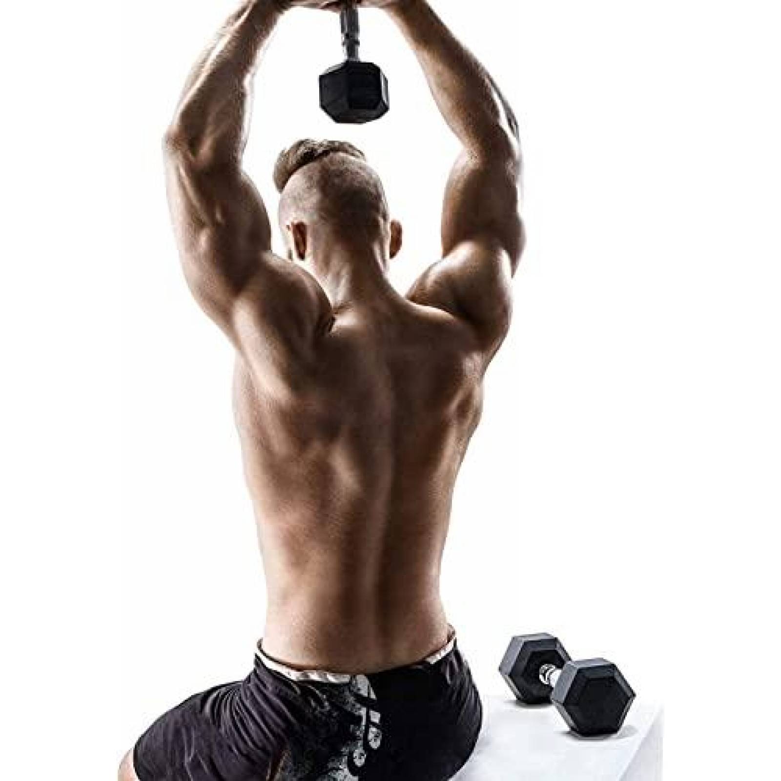 RVT Sports Par De Mancuernas Hexagonales 35 Lbs