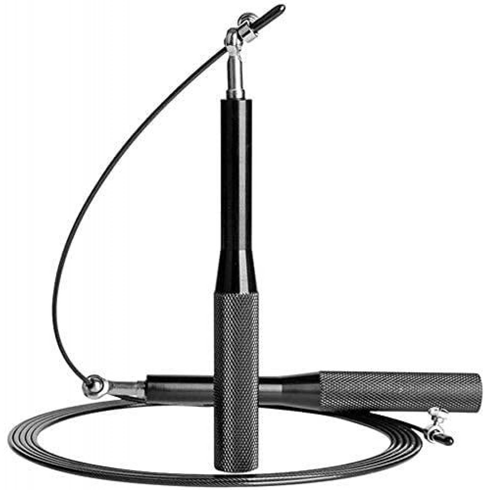 RVT Sports Cuerda Para Saltar Rápida Speed Rope Premium Con Mango De Aluminio (Azul) 