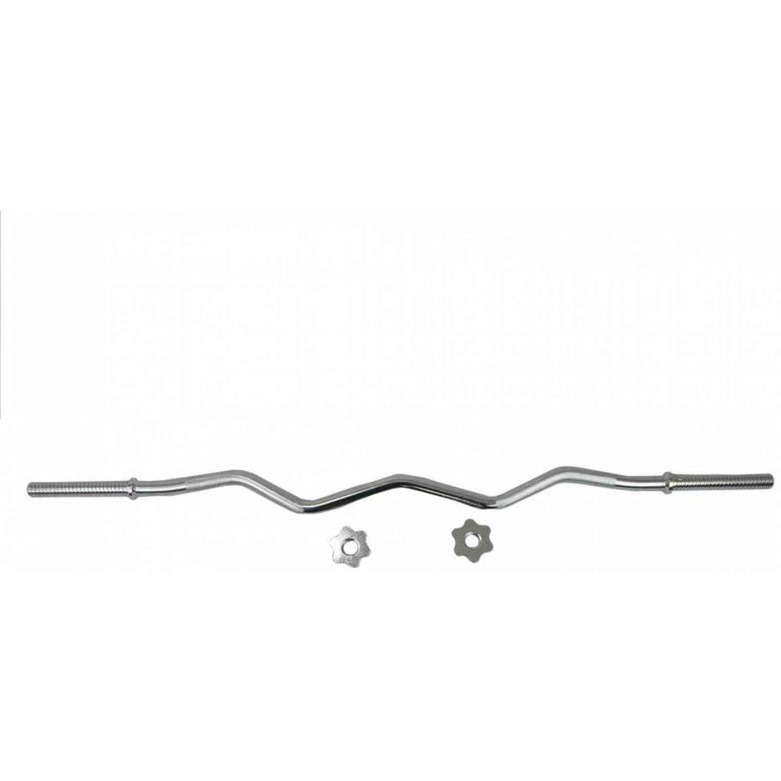 Barra Z Cromada Para Discos De Pesas Envió Gratis(CL) 