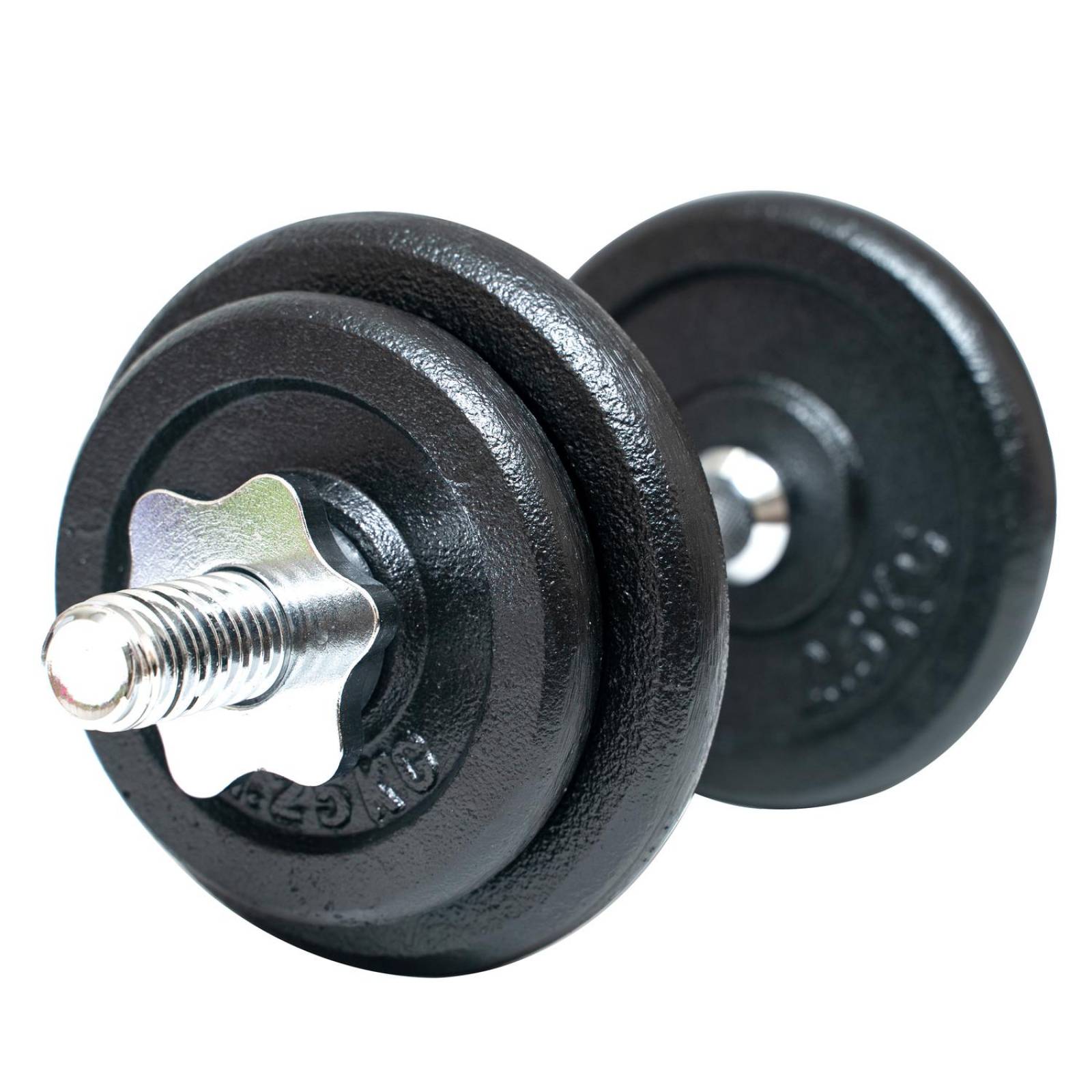 Set De 20 libras De Discos Con Estuche (9.2kg) FS-20LBS-01(CL) 