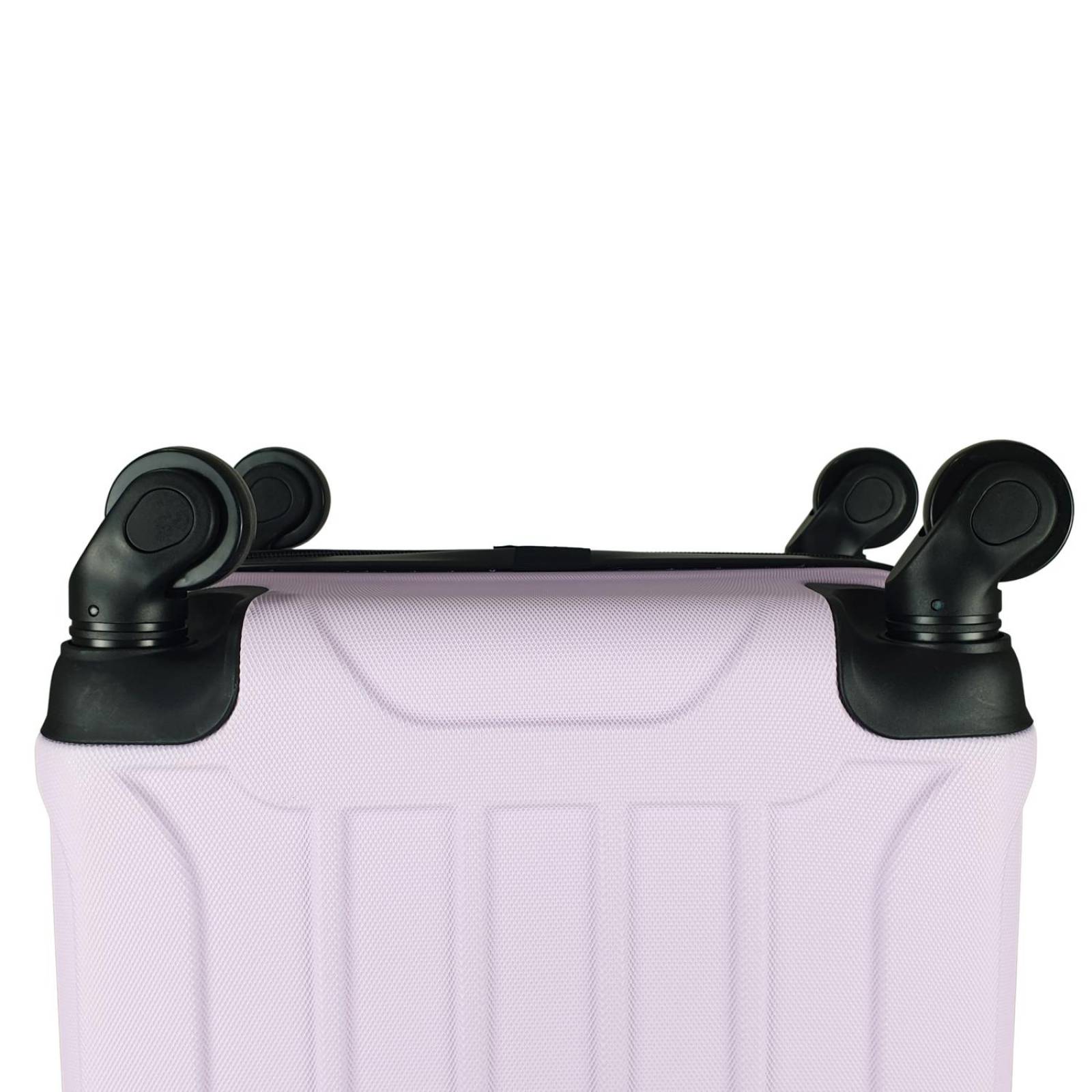 Maleta de Mano Rígida 18 Pulgadas Eurotravel, Resistente ABS Morado