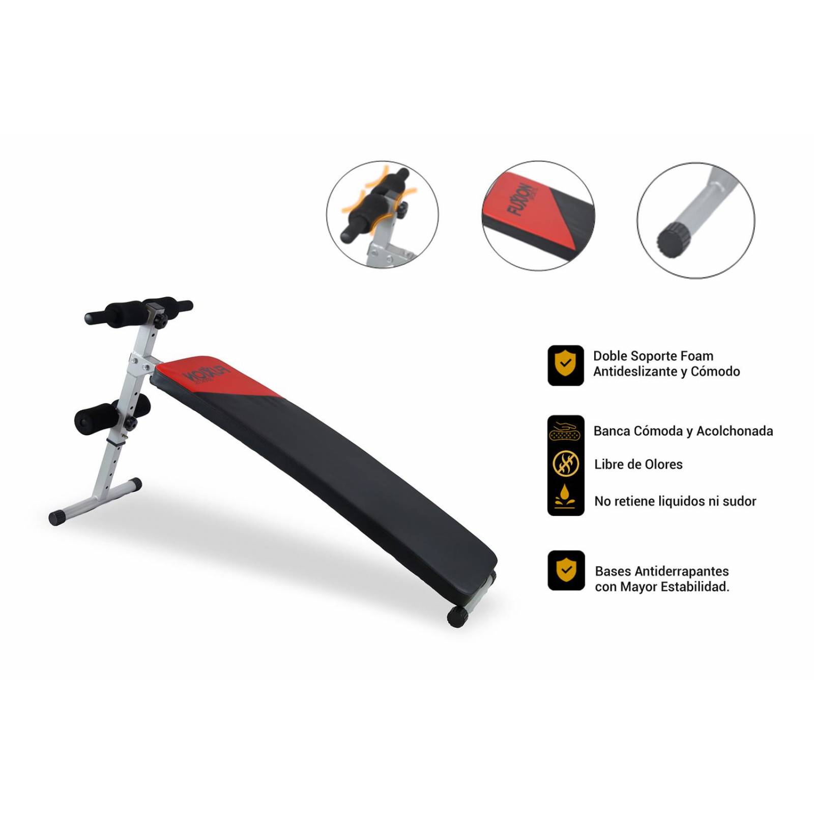Banca Para Abdominales Fuxion Sports(CL) 