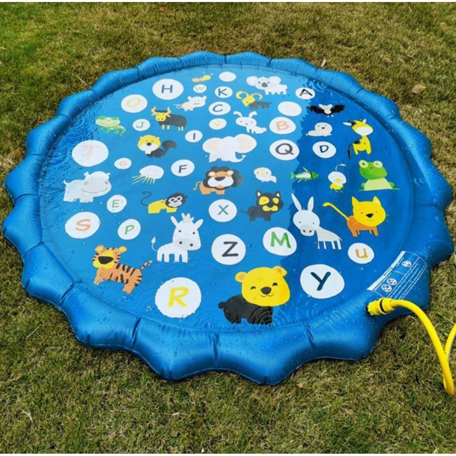 Piscina Chapoteadero Niños Fuxion Sports, Alberca Inflable Azul